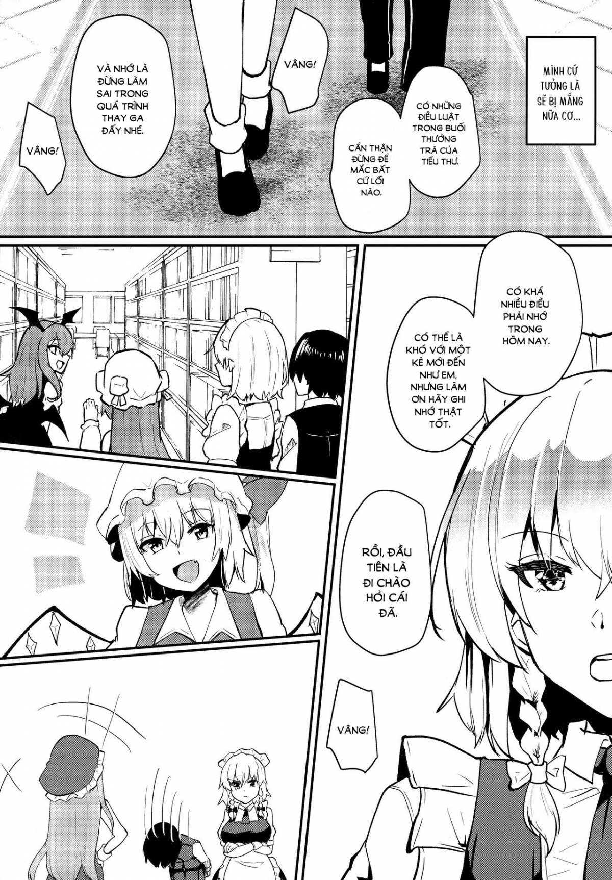 Đọc truyện hentai Hầu gái thèm muốn chủ nhân - Oneshot