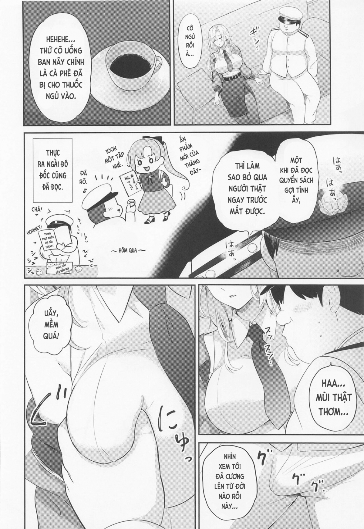 Đọc truyện hentai Tôi đặt nó vào giấc ngủ và nhìn nó - Oneshot.