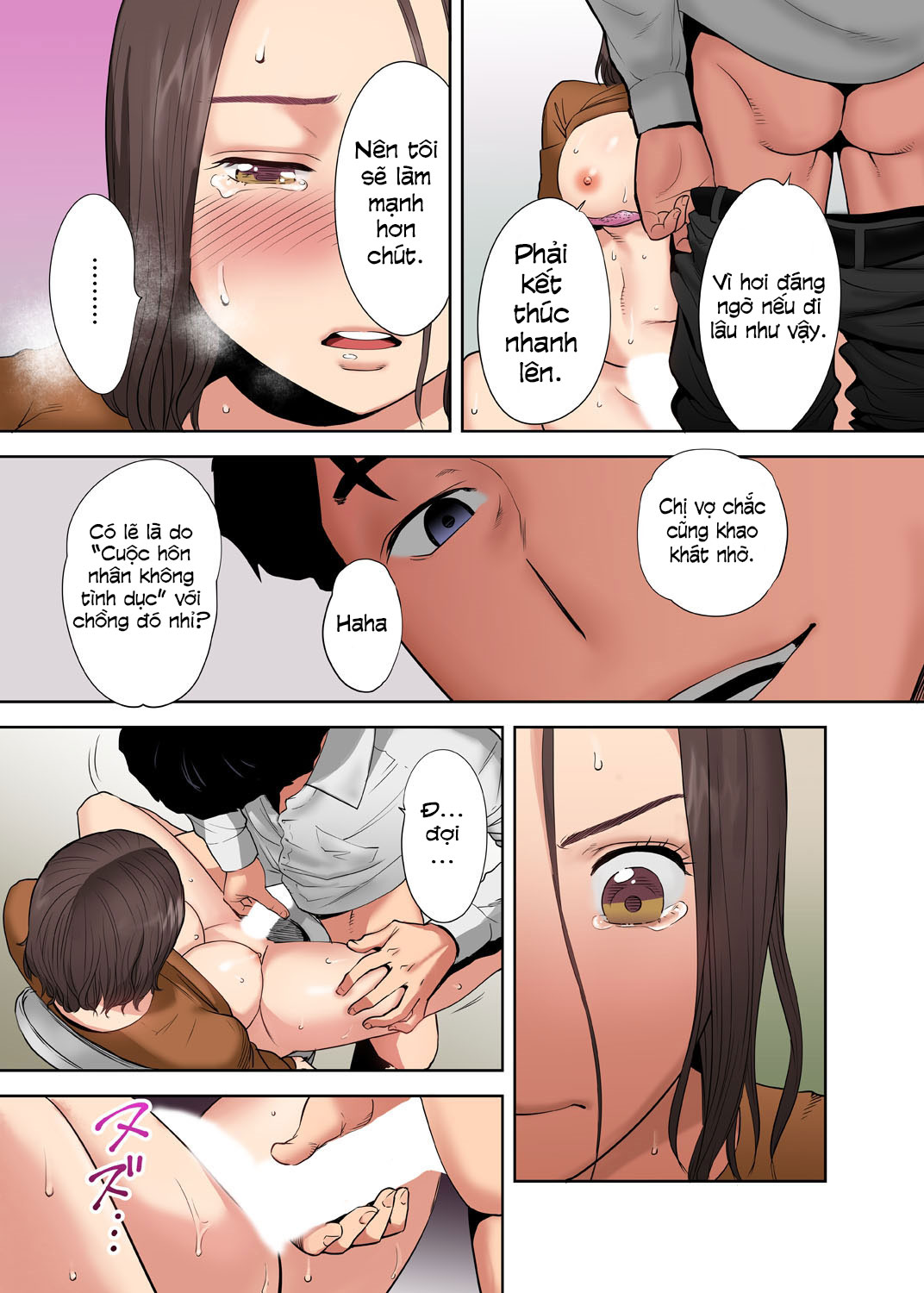 Đọc truyện hentai Cấp dưới của chồng làm tôi ra lênh láng... Ngoại tình thật là sướng đến điên đảo. - Chap 2