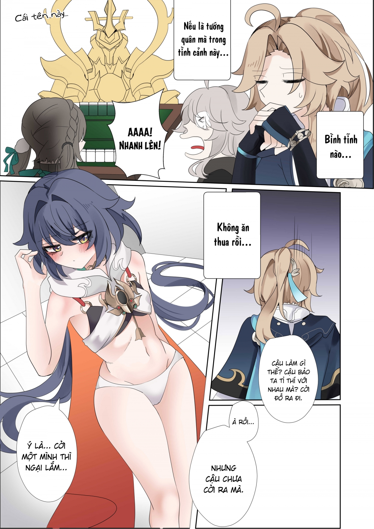 Đọc truyện hentai Tôi không thể để thua tên này được - Dung la che chau xianzhou