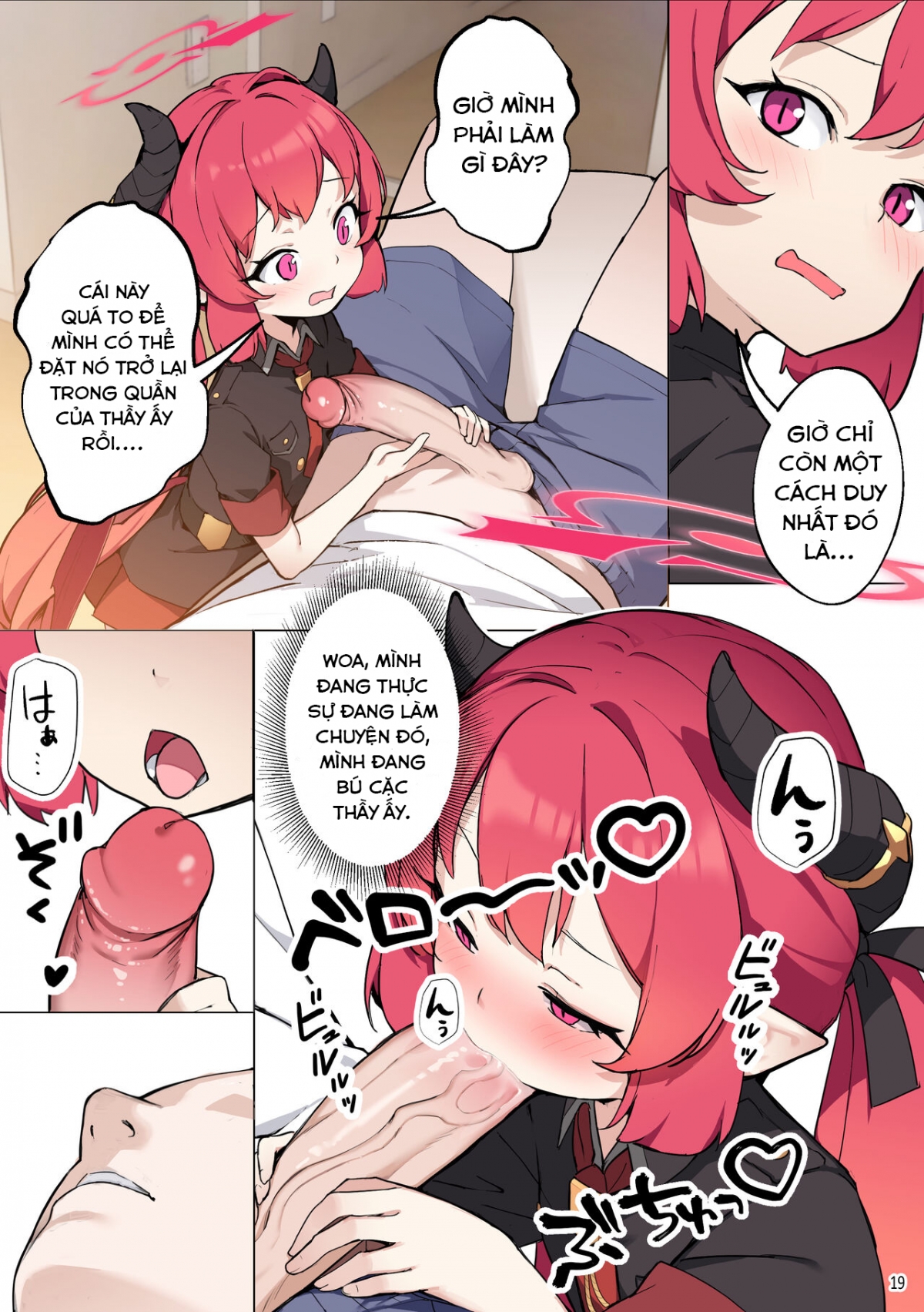 Đọc truyện hentai Cho em ăn Sensei - Oneshot