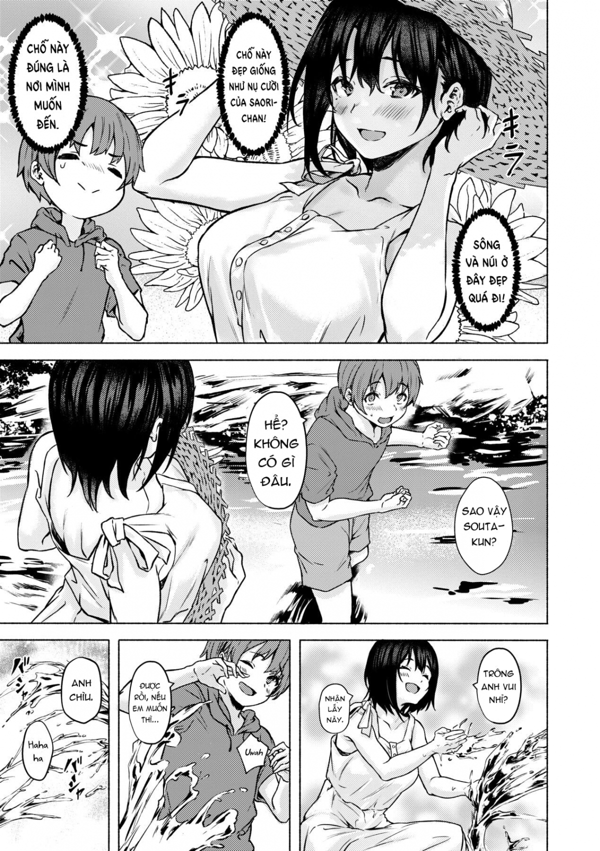 Đọc truyện hentai Saori cao lớn vụng về và dâm đãng - Oneshot