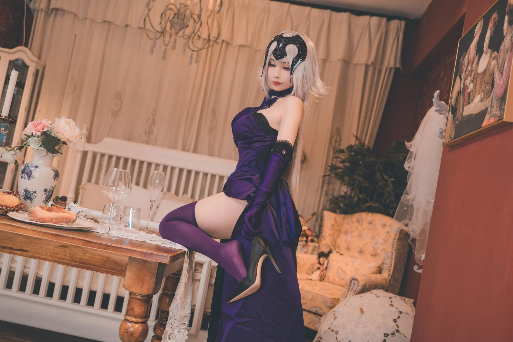 Đọc truyện hentai Tuyển tập Albums siêu phẩm Cosplay - Chap 961 - [Liangliangzi] Drunk Zhen