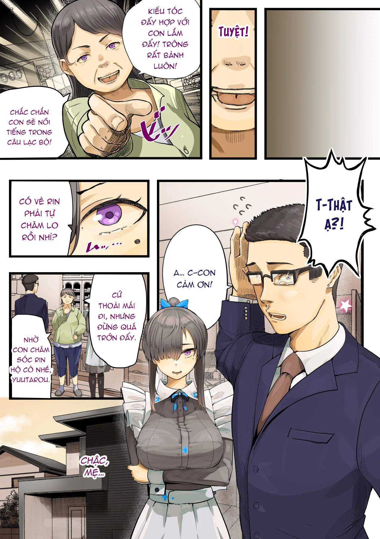 Đọc truyện hentai Kimi no Maku o Yaburu no wa Boku dato Omotteta.. InCha NTR Monogatari -BSS Hen- - Oneshot