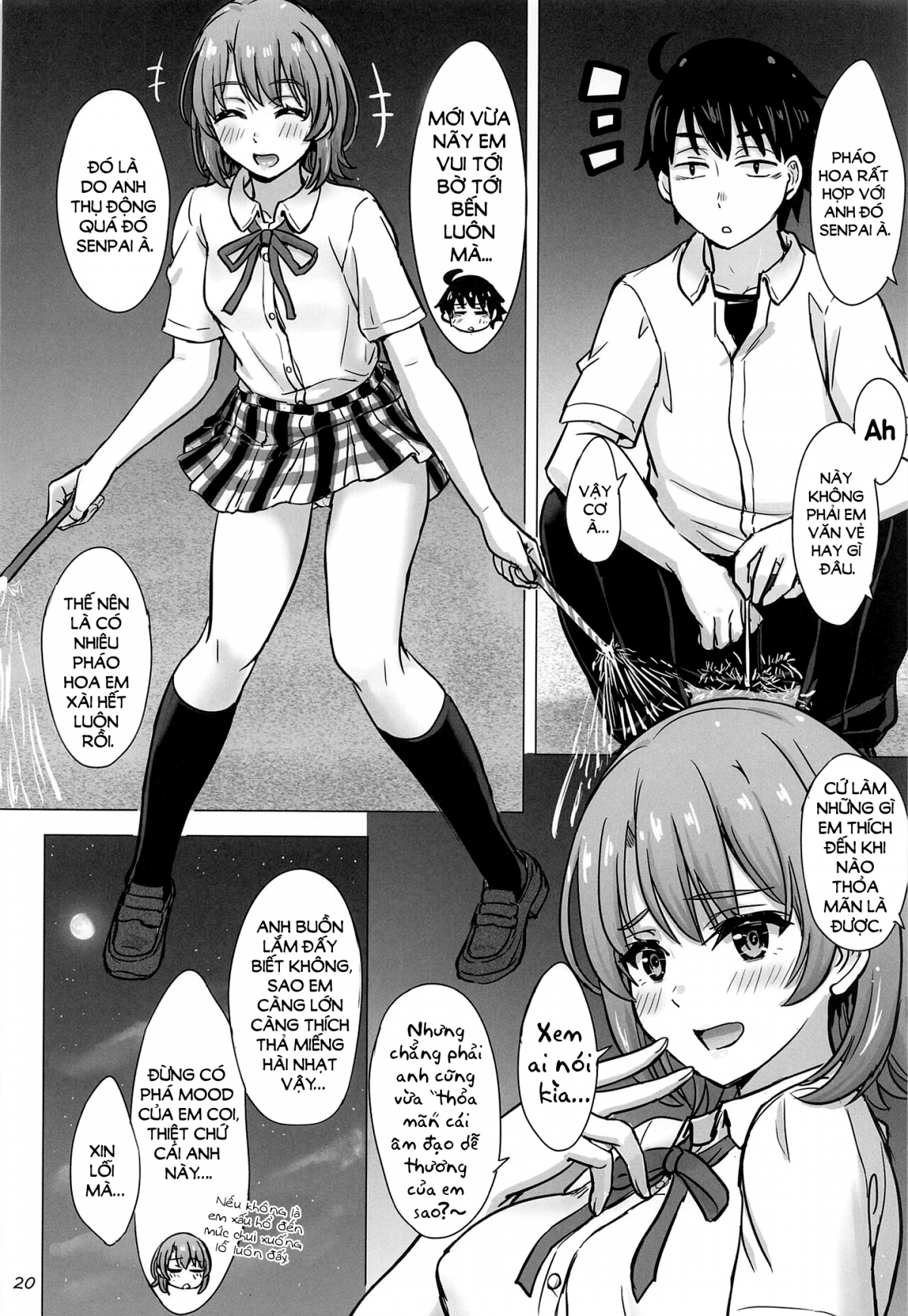 Đọc truyện hentai Kì nghỉ hè tuyệt vời cùng Iroha - Oneshot