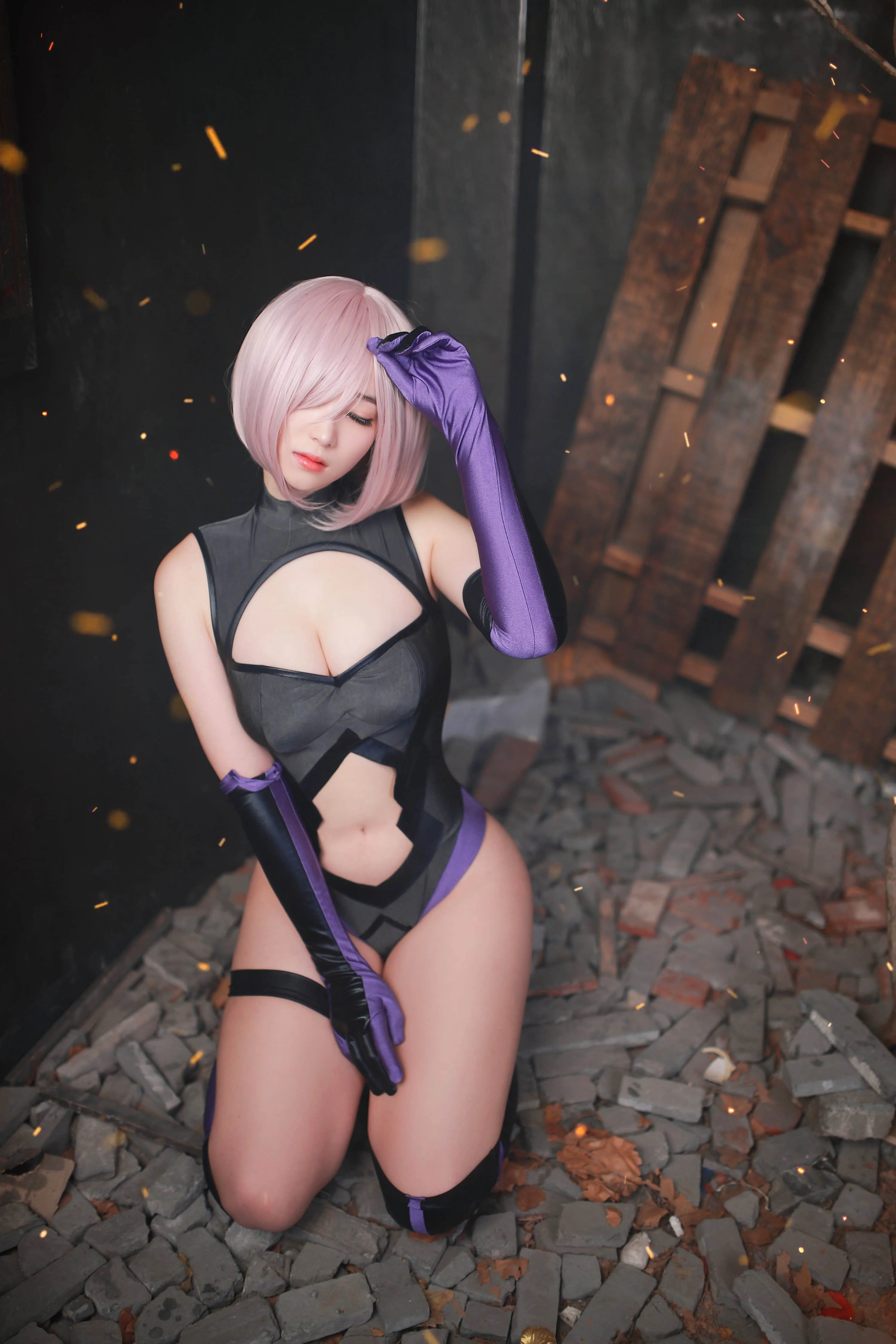 Đọc truyện hentai Tuyển tập Albums siêu phẩm Cosplay - Chap 813 - NO.003 Mash Kyrielight