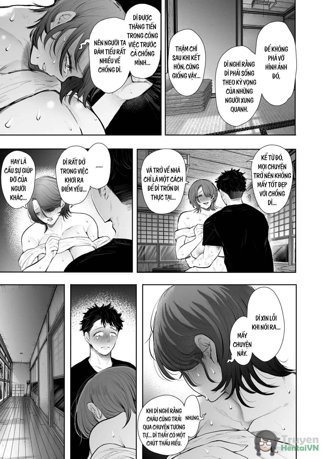 Đọc truyện hentai Ham muốn thầm kín của tôi và dì - Oneshot