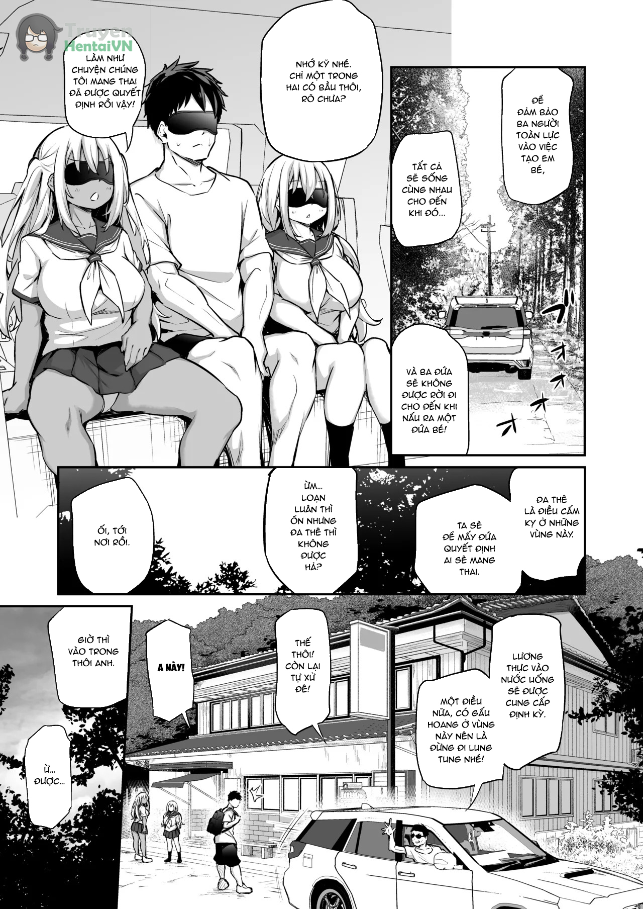 Đọc truyện hentai Thụ thai cho các em gái để rời khỏi ngôi làng này - Oneshot