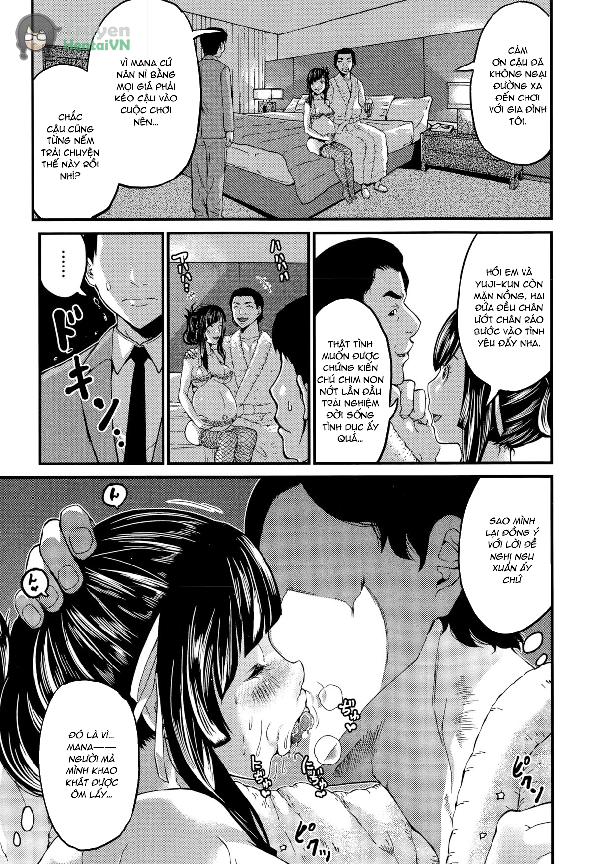Đọc truyện hentai Tình đầu mười tháng - Oneshot