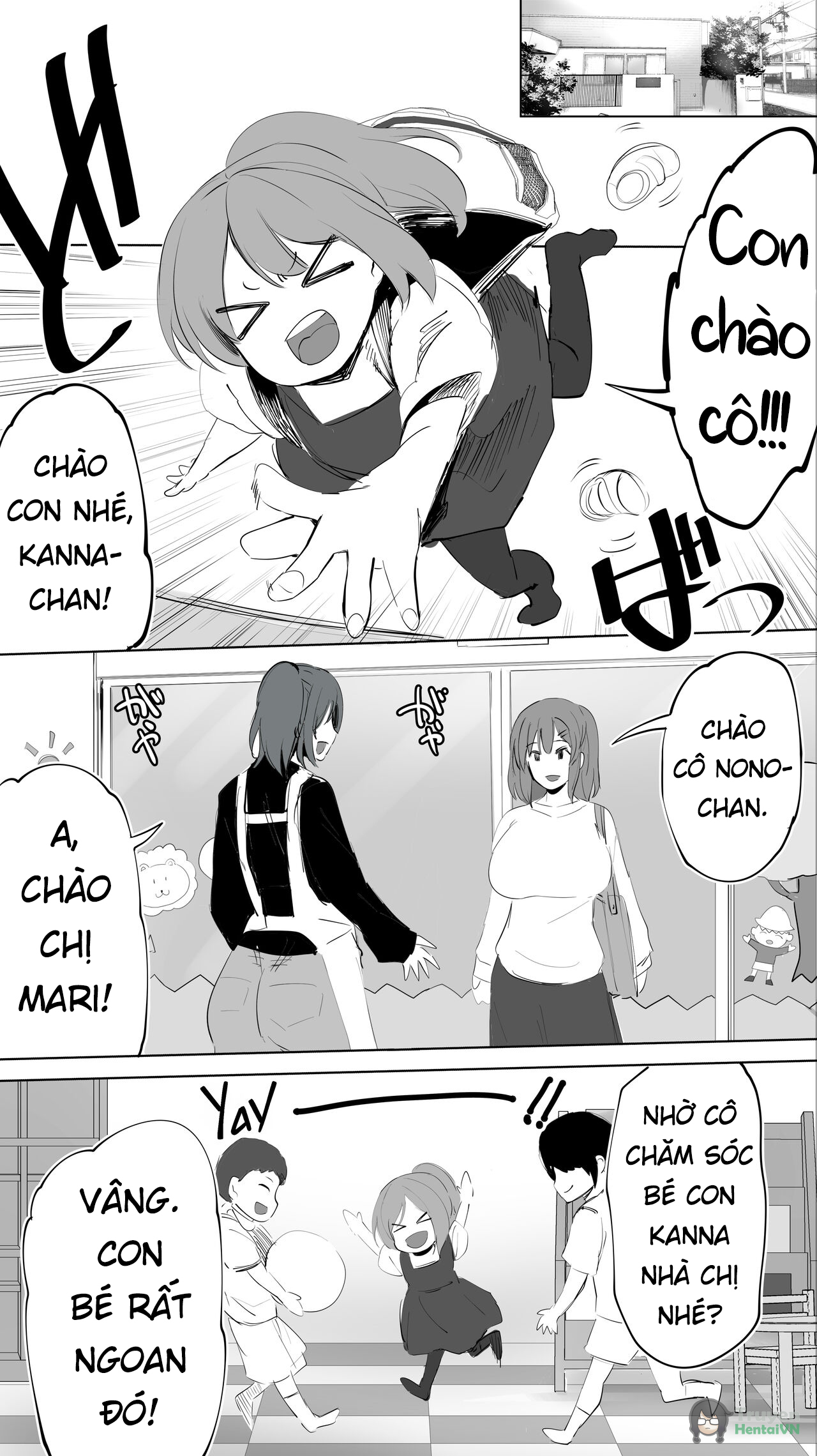 Đọc truyện hentai Jimoto no Hametomo Kouhai no Hoikushi N - Oneshot