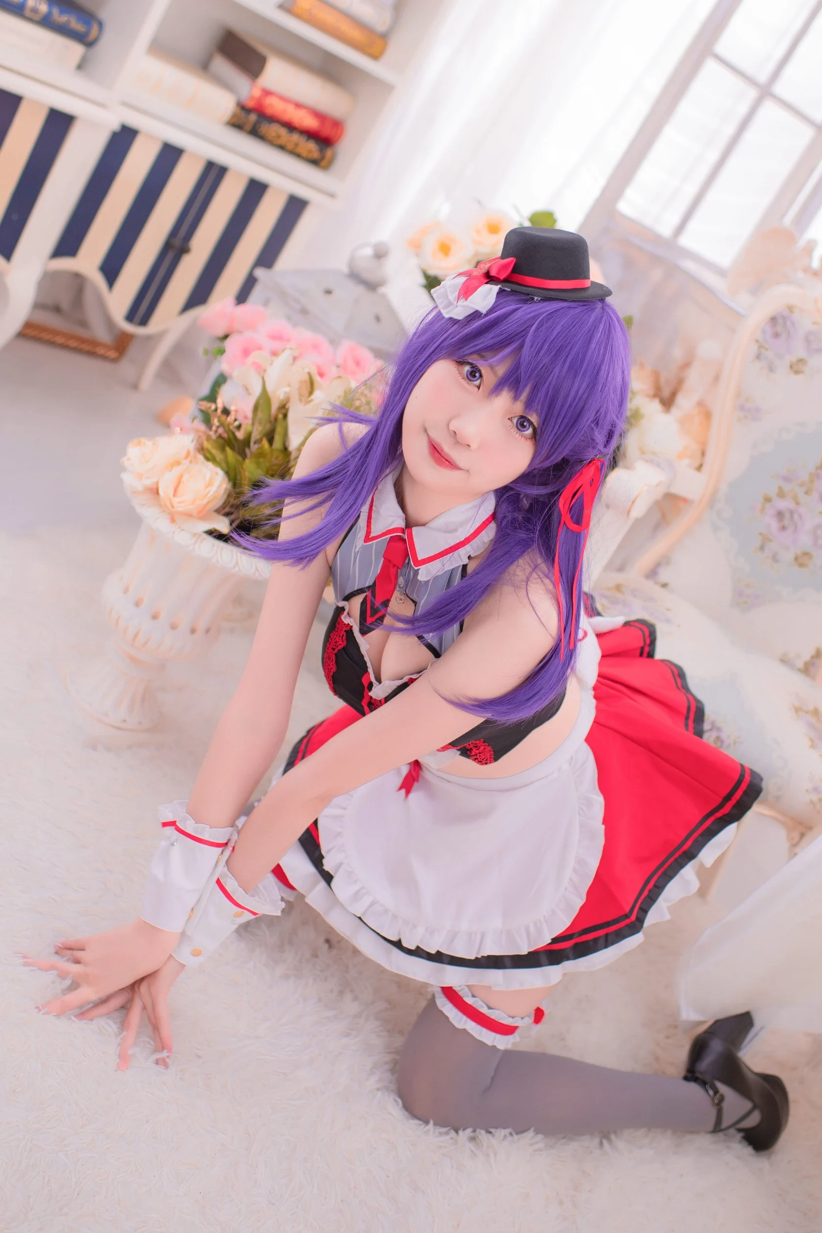 Đọc truyện hentai Tuyển tập Albums siêu phẩm Cosplay - Chap 918 - [Zhajiang Mumu] Sakura Maid