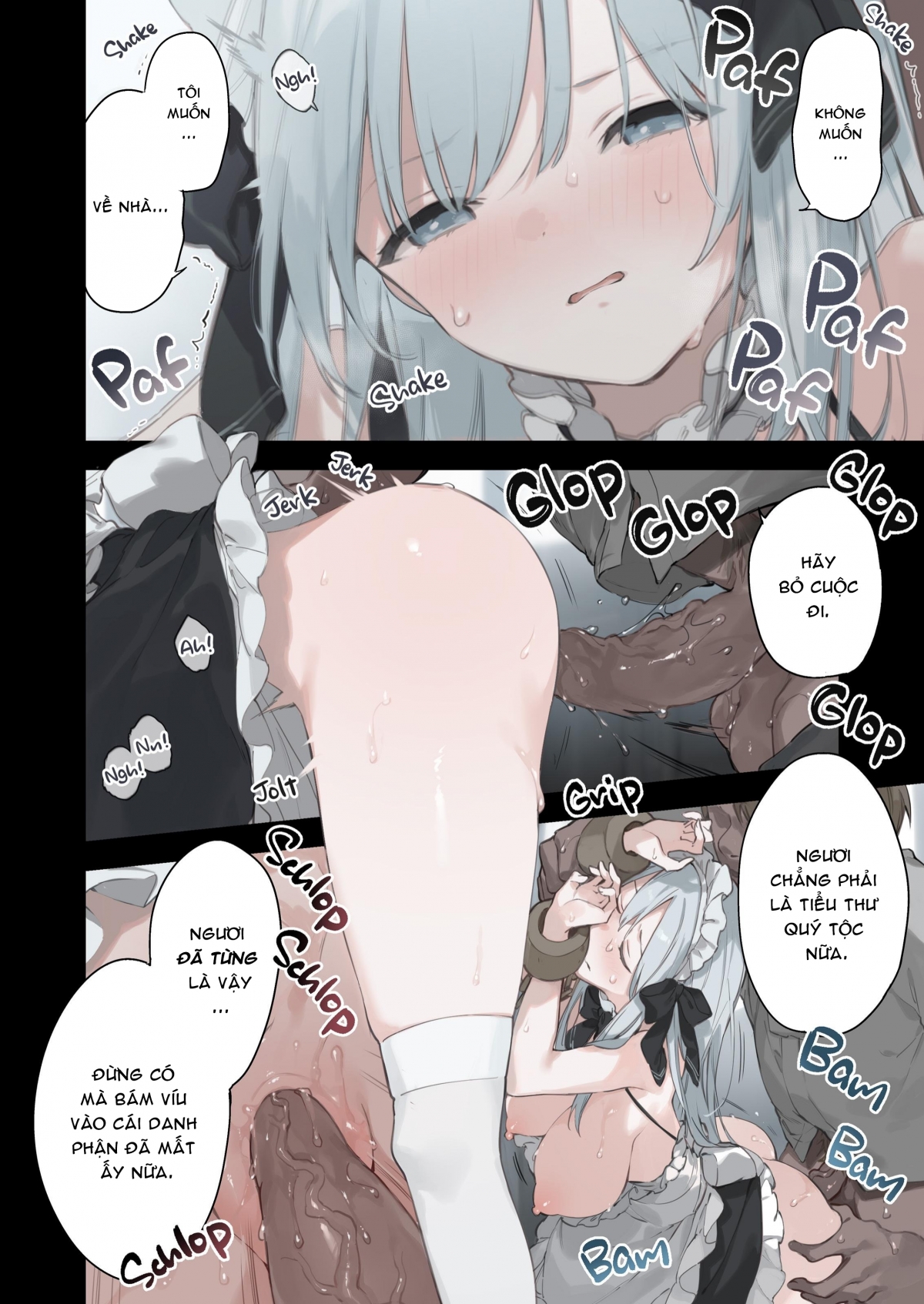 Đọc truyện hentai Sự sa ngã của nàng hầu gái tiểu thư quý tộc Oneshot