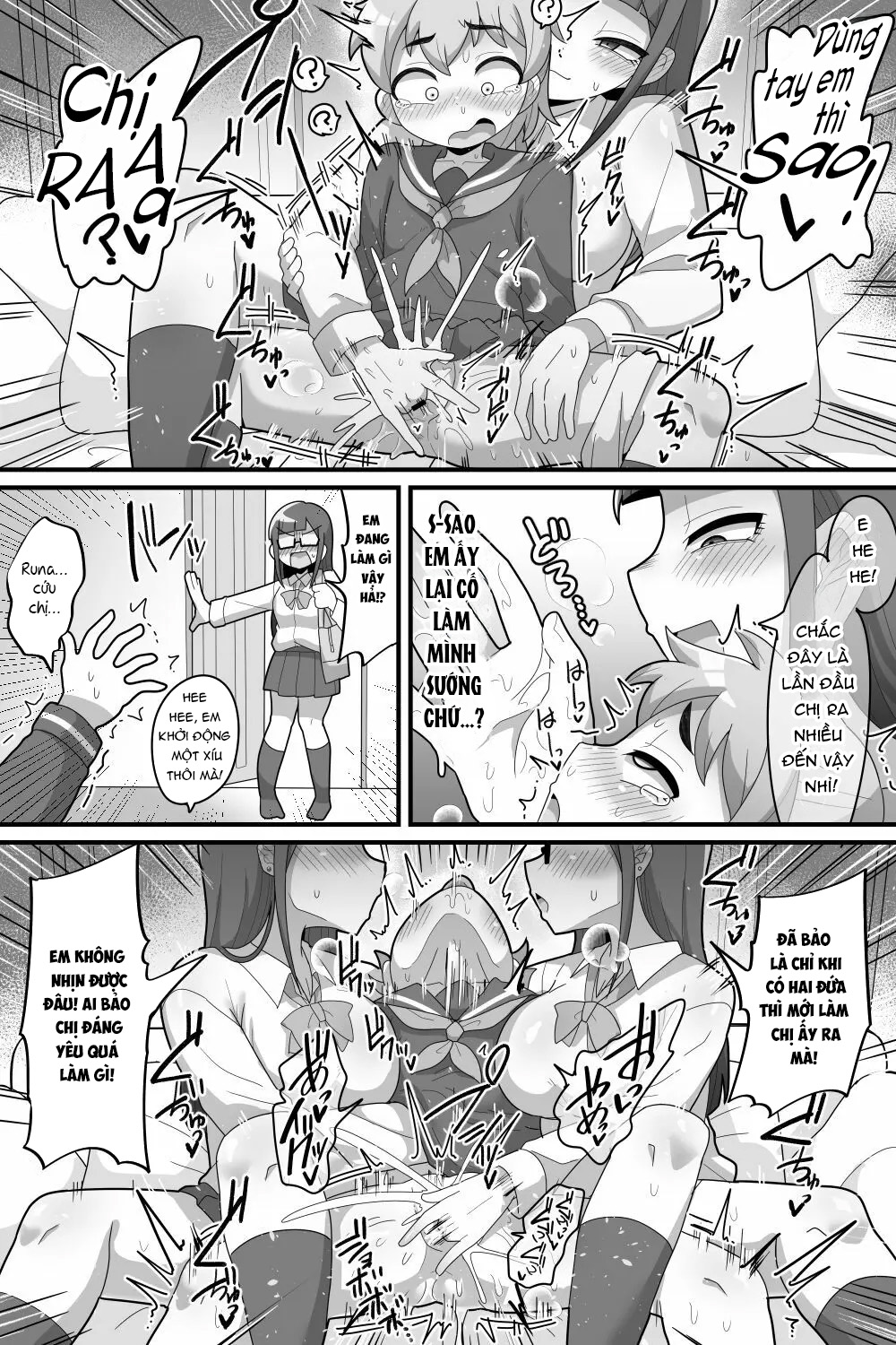 Đọc truyện hentai Tôi được yêu thương quá nhiều bởi cặp song sinh lưỡng hình. - Oneshot.