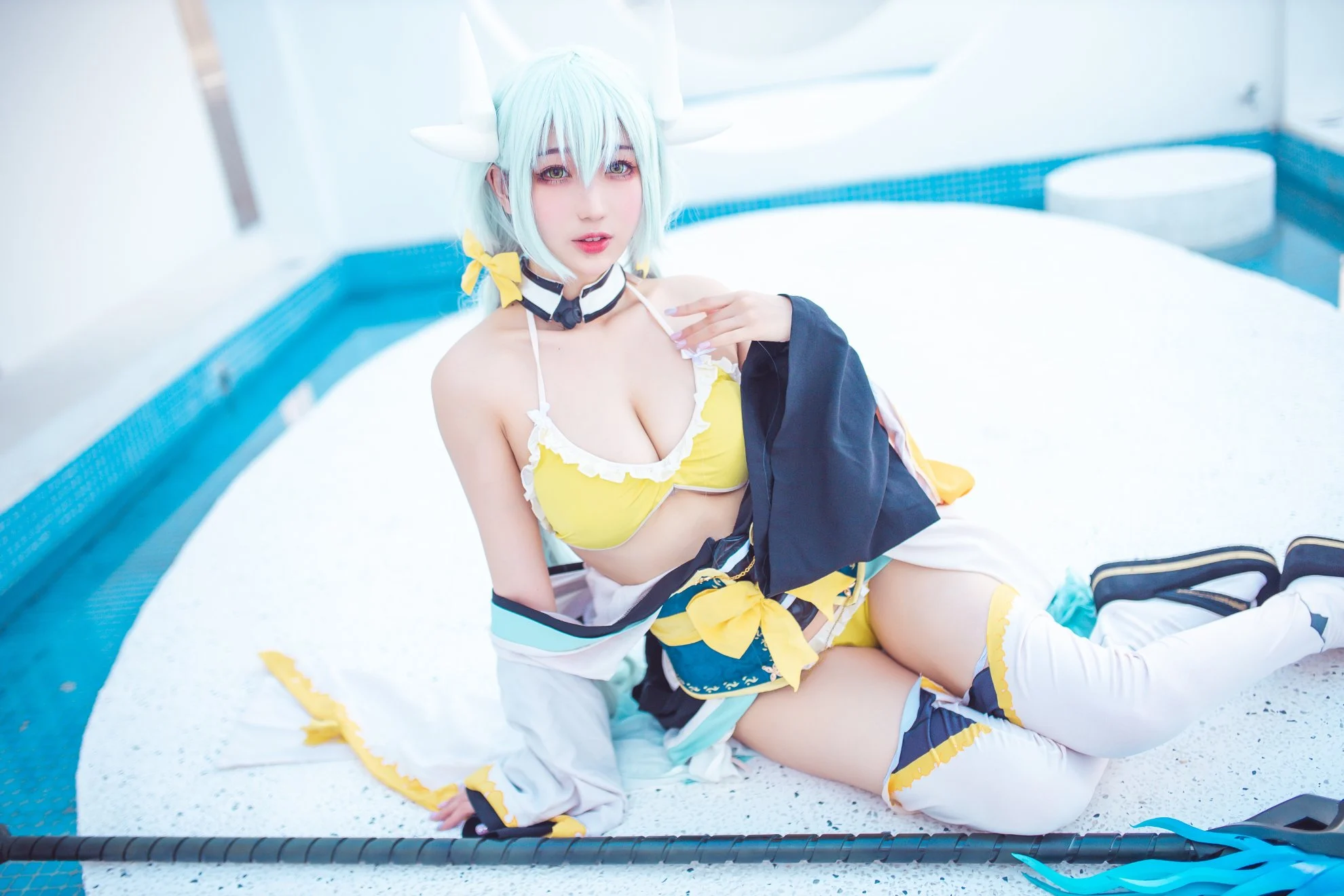 Đọc truyện hentai Tuyển tập Albums siêu phẩm Cosplay - Chap 888 - Zhou Ji is a cute rabbit NO.031 Qing Ji