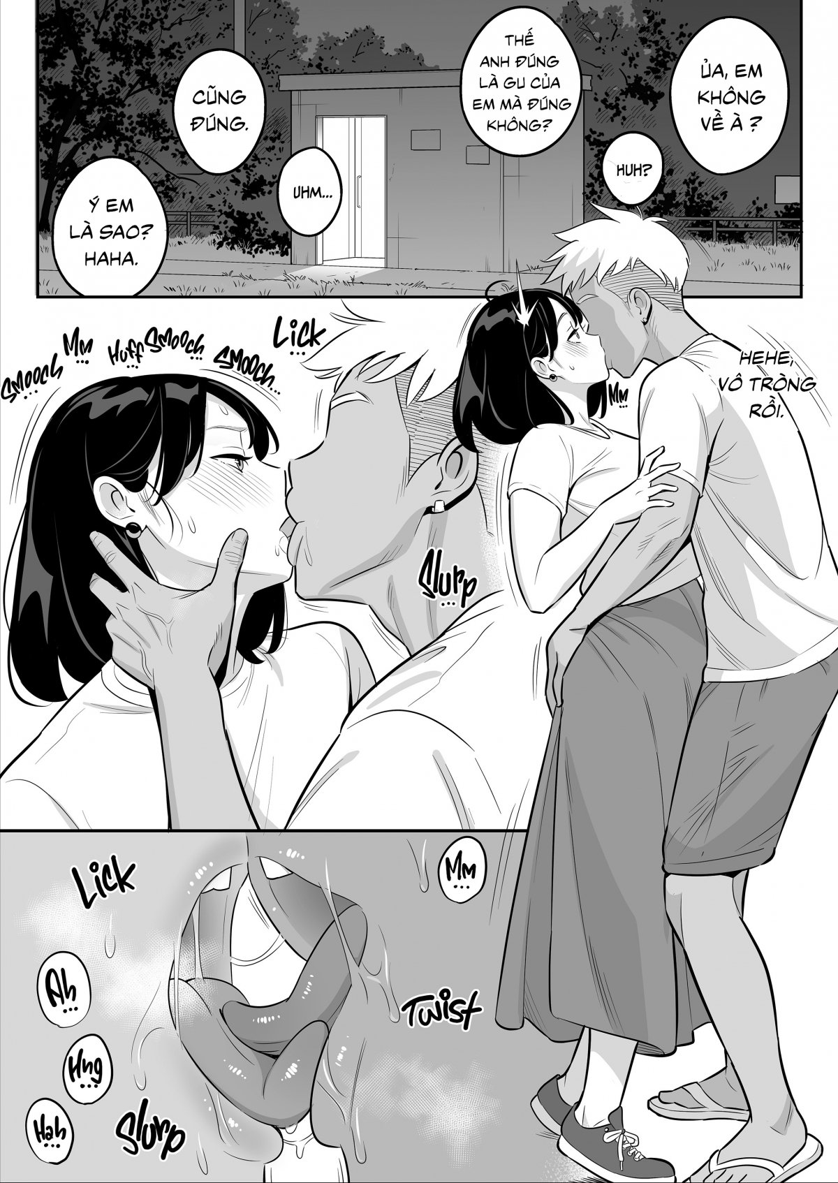 Đọc truyện hentai Lướt Tinder, Tôi chịch luôn vợ người ta. - Oneshot [Không che]