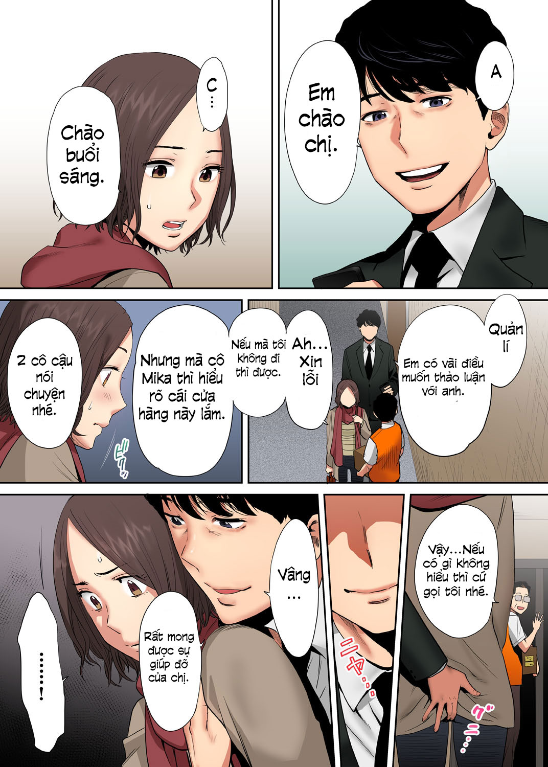 Đọc truyện hentai Cấp dưới của chồng làm tôi ra lênh láng... Ngoại tình thật là sướng đến điên đảo. - Chap 3