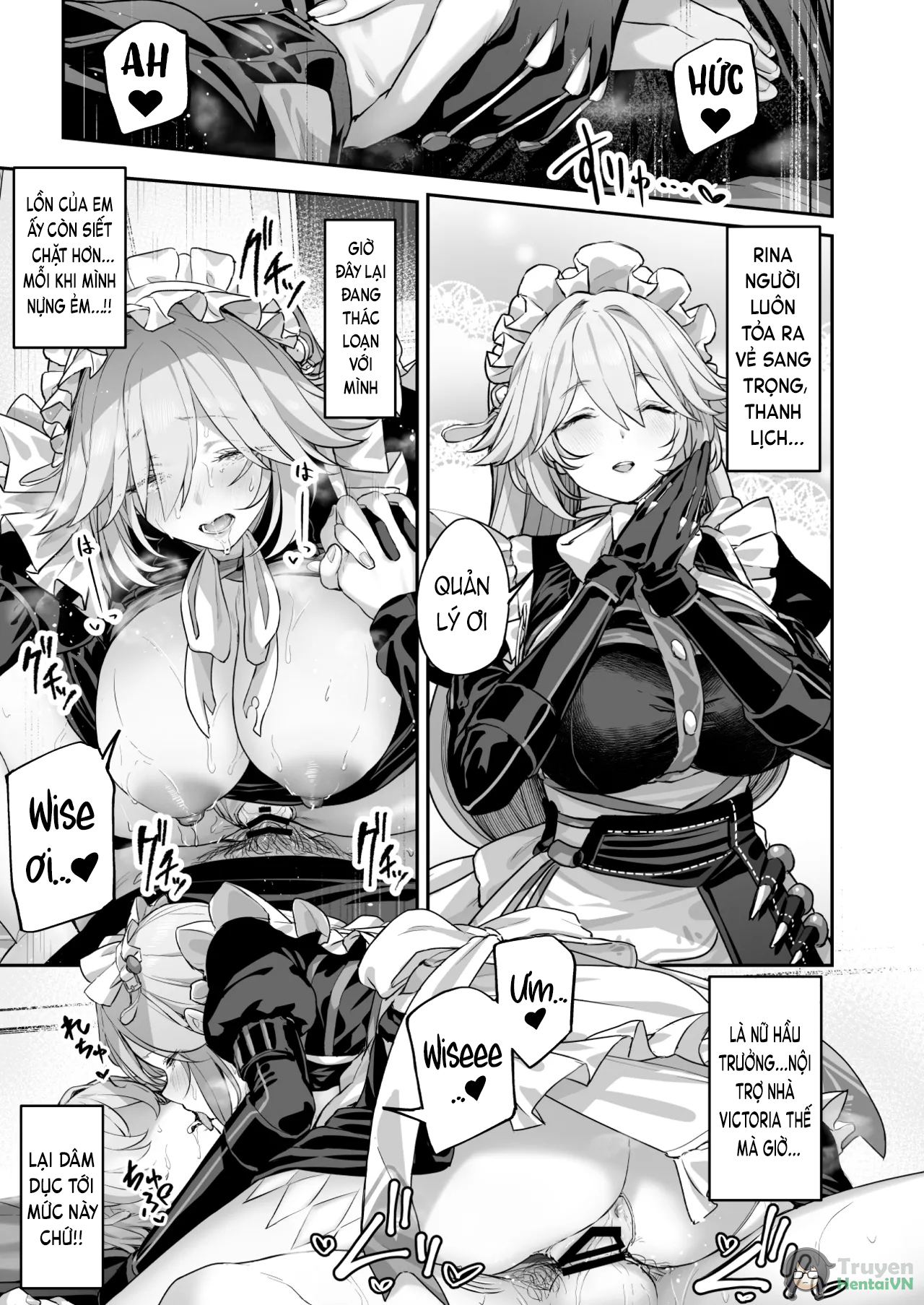 Đọc truyện hentai Em hầu gái ngọt nước của tôi - Oneshot