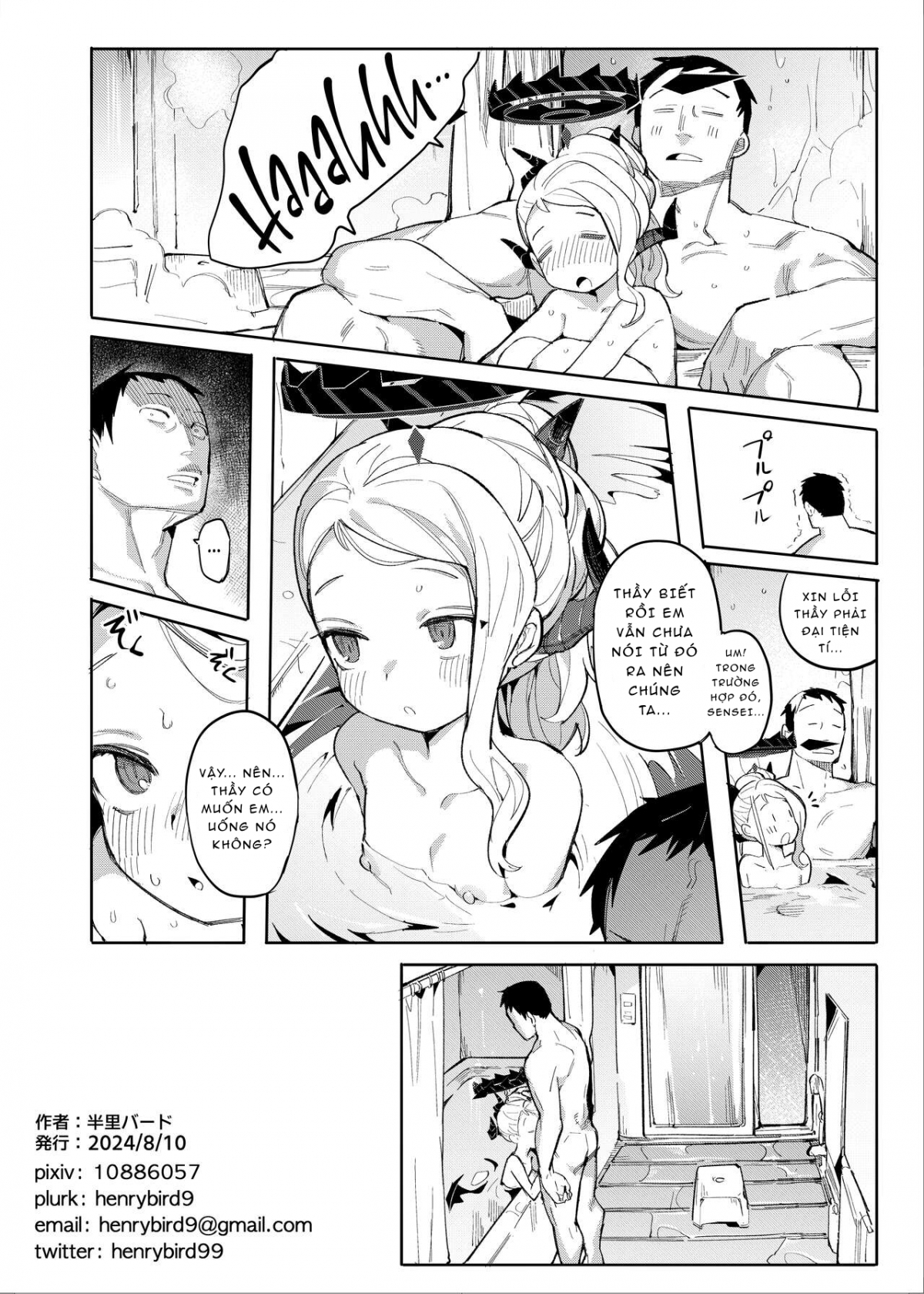 Đọc truyện hentai Thú cưng của sensei - Oneshot