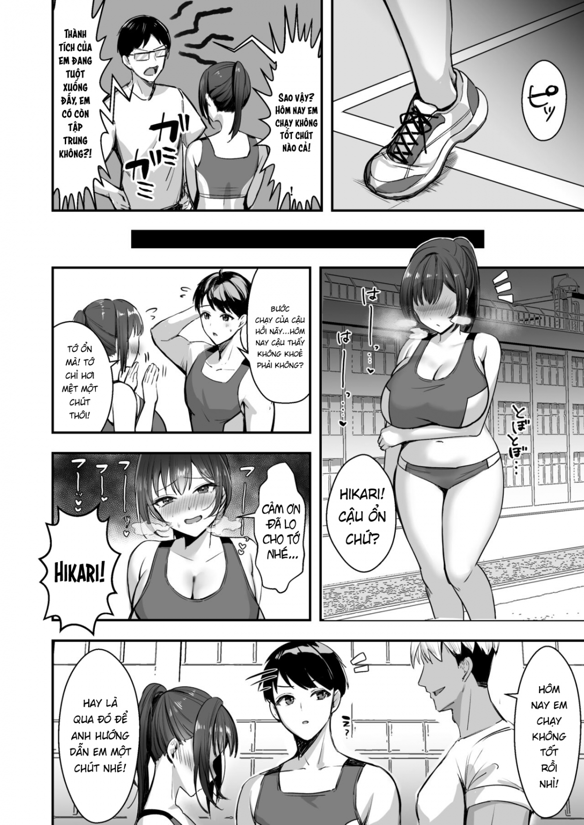 Đọc truyện hentai Không thể cưỡng lại được cô ấy là thành viên của đội điền kinh và có bộ ngực khủng - Oneshot