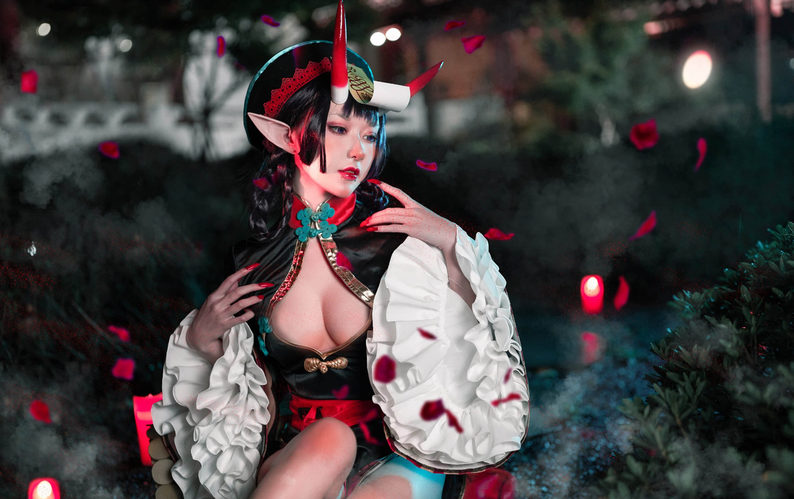 Đọc truyện hentai Tuyển tập Albums siêu phẩm Cosplay - Chap 841 - A Bao is also a bunny girl - NO.10 Shuten-doji