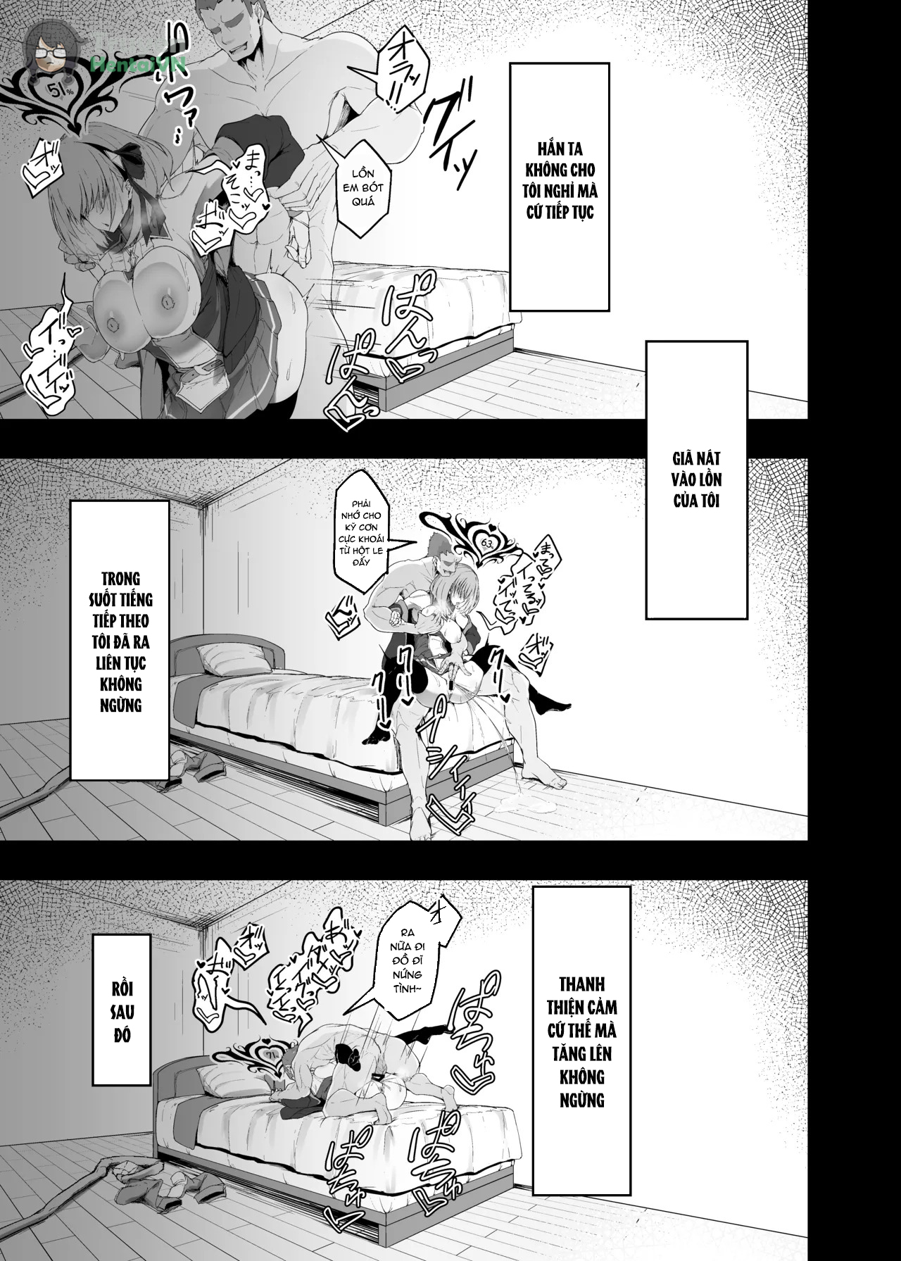 Đọc truyện hentai Yuusha no Kanojo wa NTR reru - Oneshot