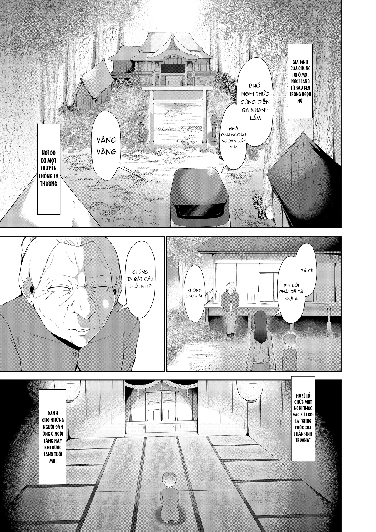 Đọc truyện hentai Bosei Shin no Seijinshiki Oneshot