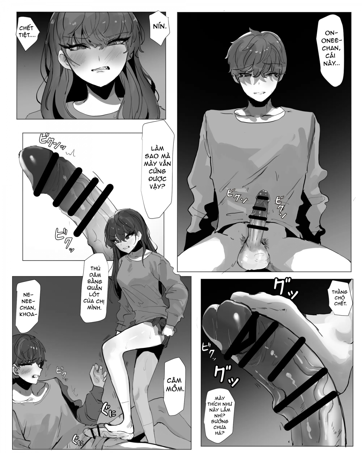 Đọc truyện hentai Huấn luyện thằng em khổ dâm! - Femdom hay