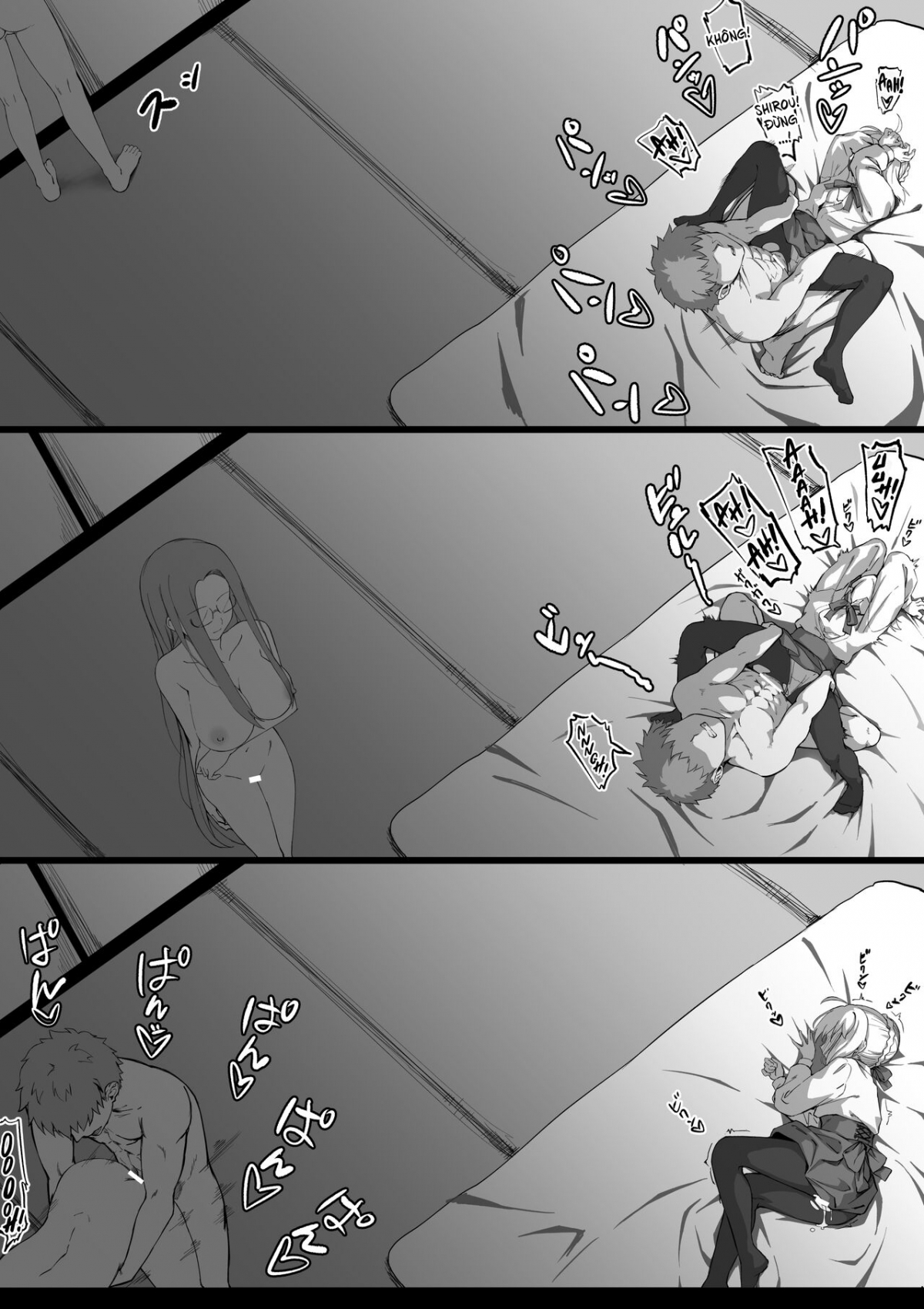 Đọc truyện hentai Saber & Rider - Oneshot