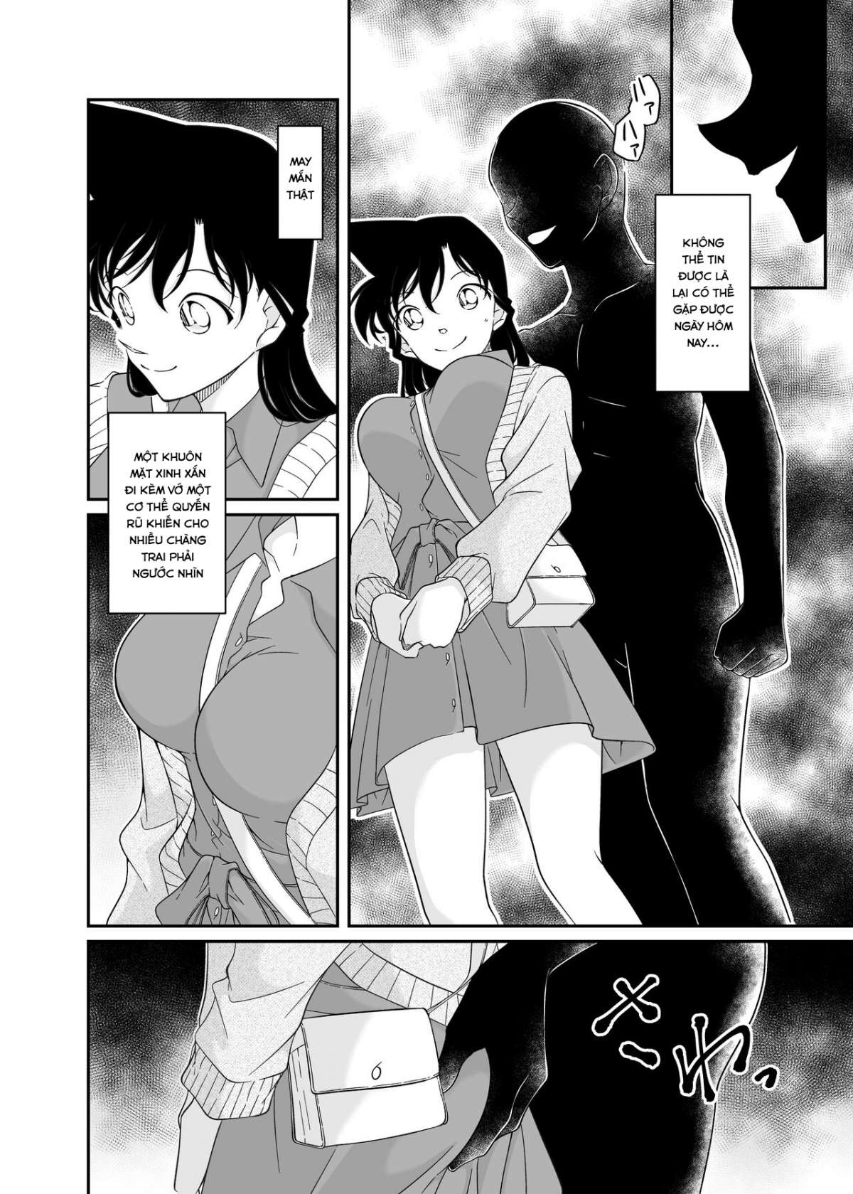 Đọc truyện hentai Cậu không thể trông cậy vào tôi được à? (Detective Conan) - Oneshot