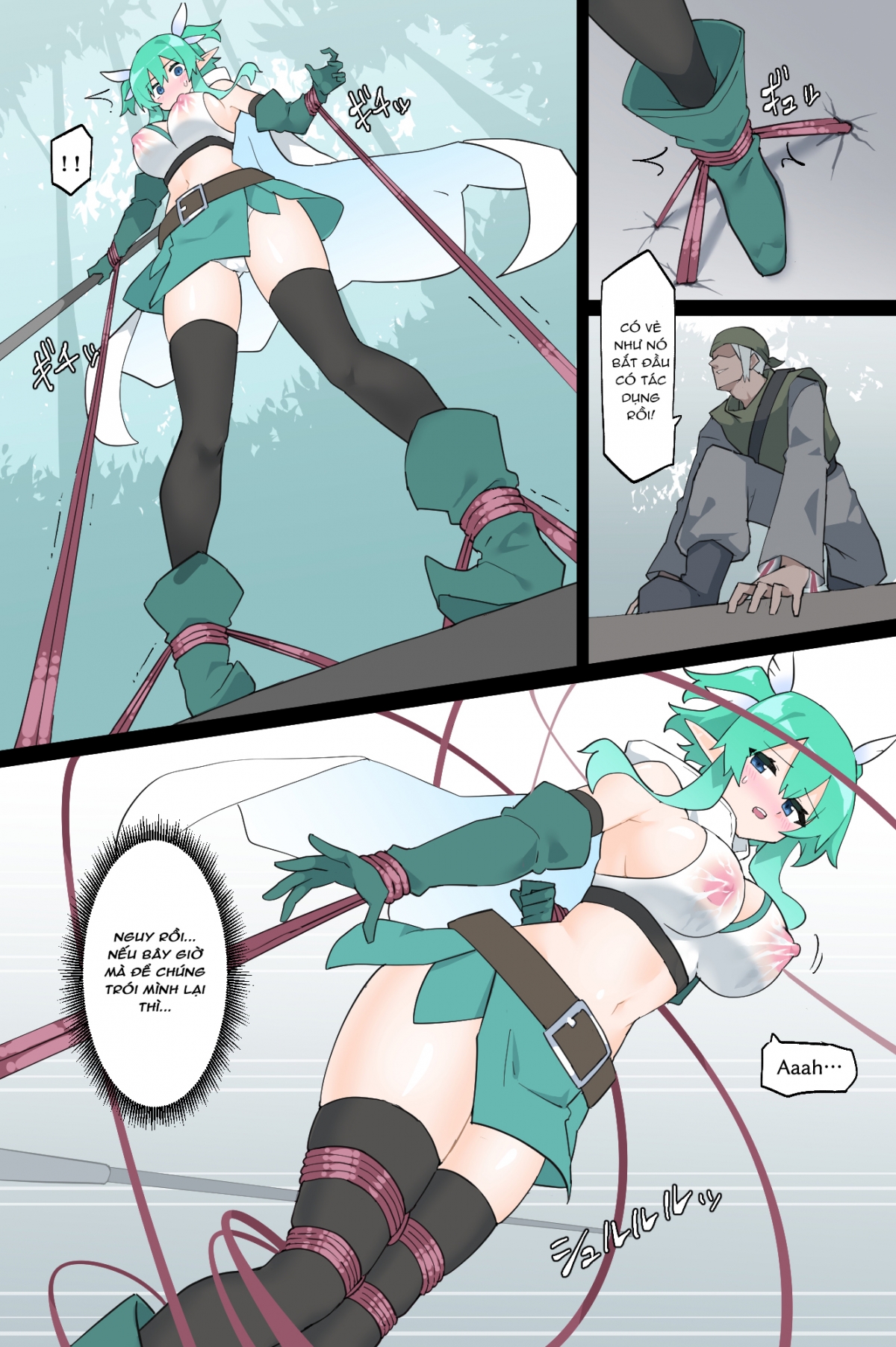 Đọc truyện hentai Guild bắt cóc và người bảo hộ khu rừng - Oneshot