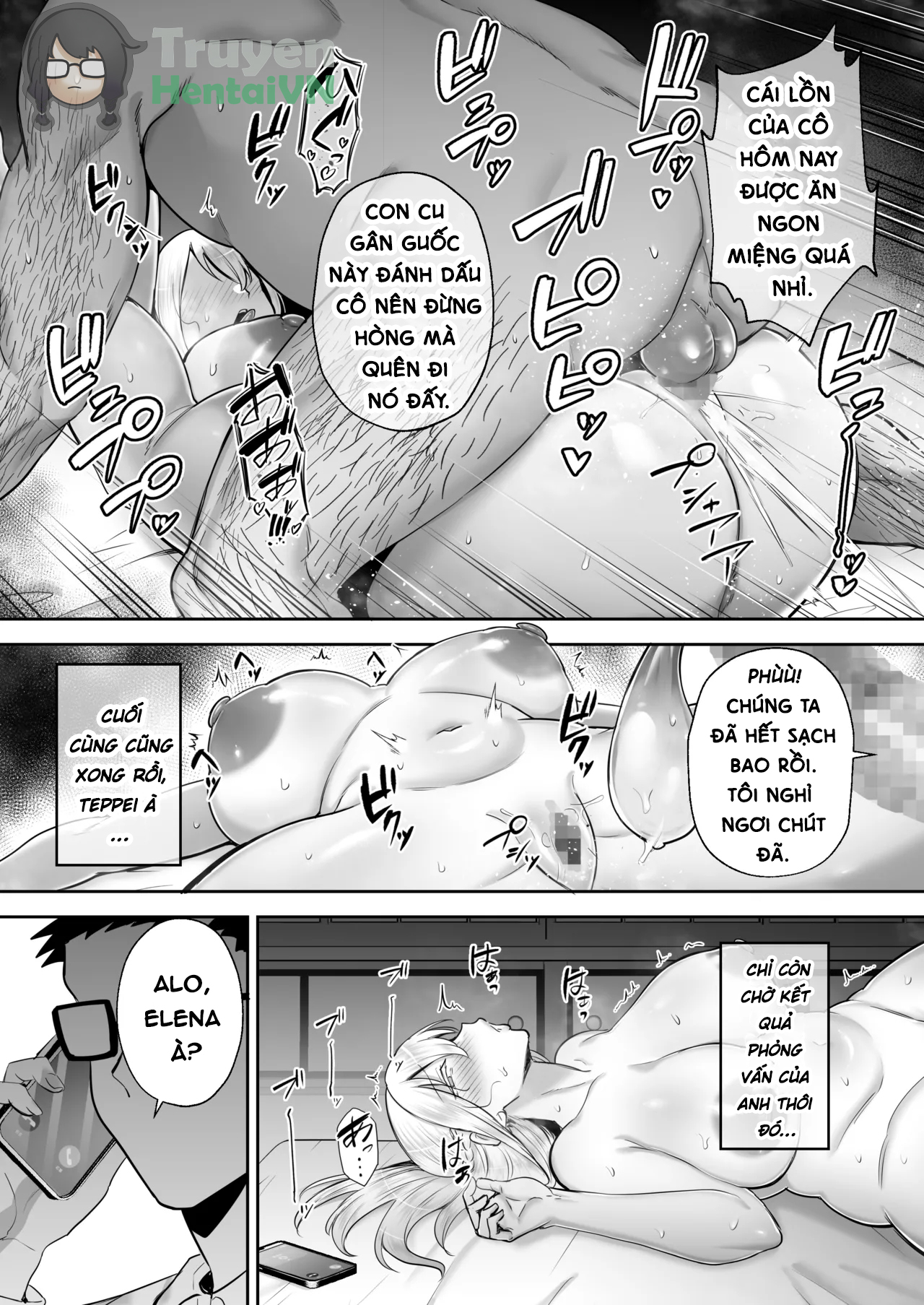 Đọc truyện hentai Cộ gái tóc vàng ngực bự và chú - Oneshot