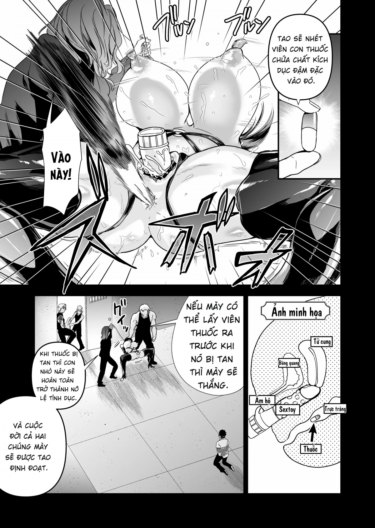 Đọc truyện hentai Thám tử cấp cao bị bắt khi làm nhiệm vụ - Oneshot