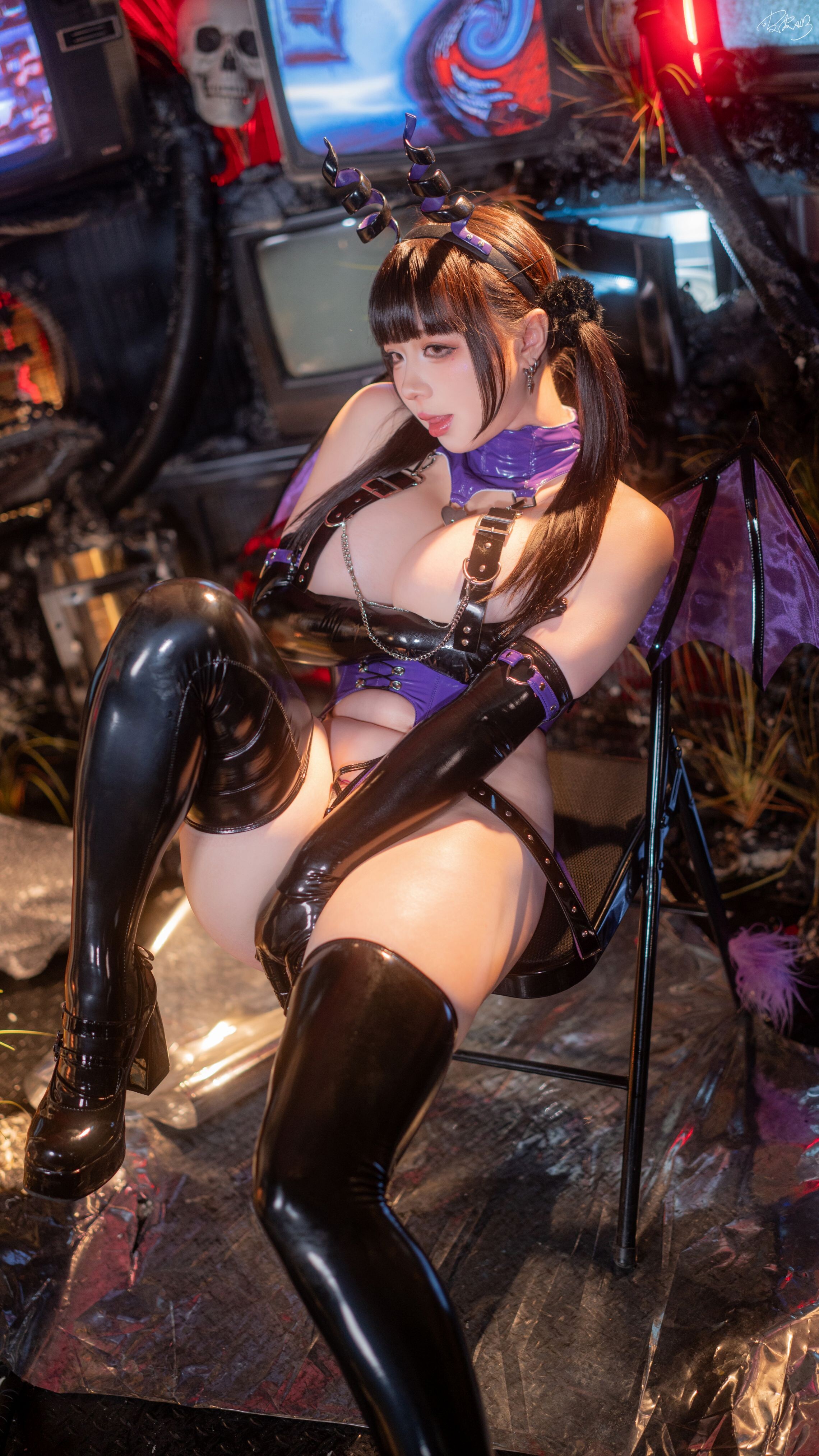 Đọc truyện hentai Tuyển tập Albums siêu phẩm Cosplay - Chap 1039 - Pipi Nai - Cyber ​​Succubus