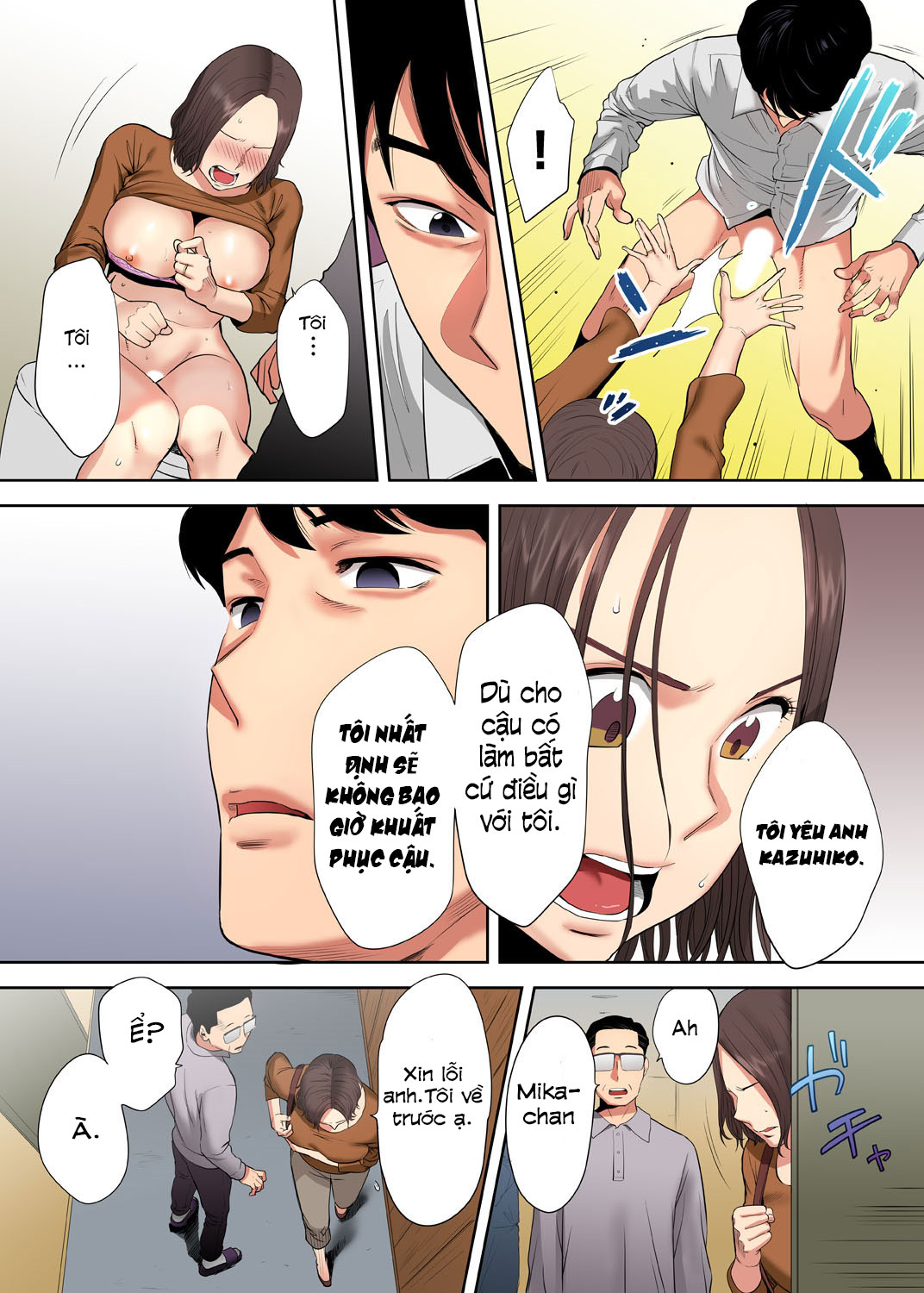 Đọc truyện hentai Cấp dưới của chồng làm tôi ra lênh láng... Ngoại tình thật là sướng đến điên đảo. - Chap 2