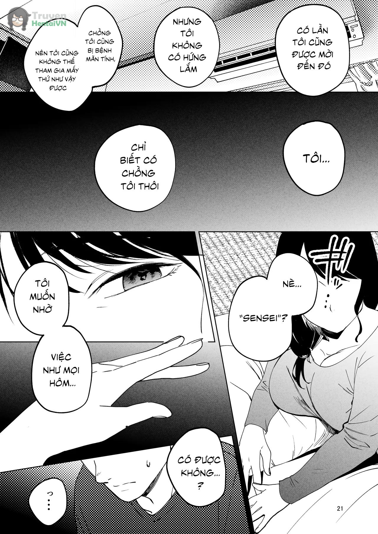 Đọc truyện hentai Bác sĩ làm ơn giữ vợ tôi lại - Oneshot