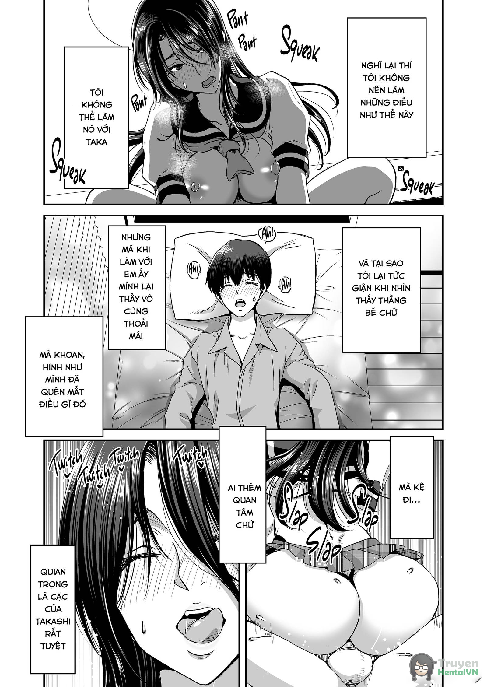 Đọc truyện hentai Lý do vợ tôi buộc tóc đuôi ngựa - Chap 2