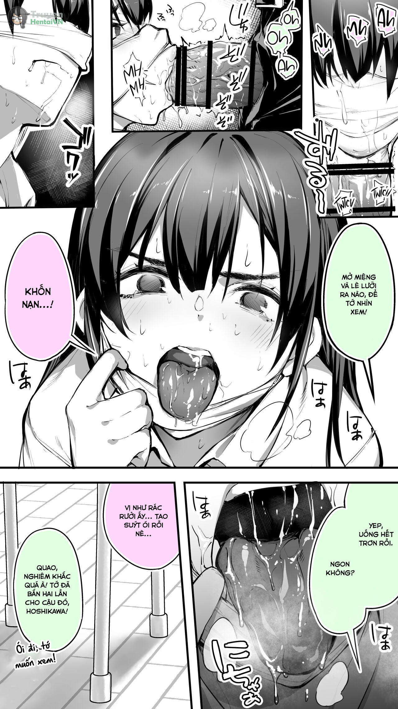 Đọc truyện hentai Okoranaide Hoshikawa-san - Oneshot