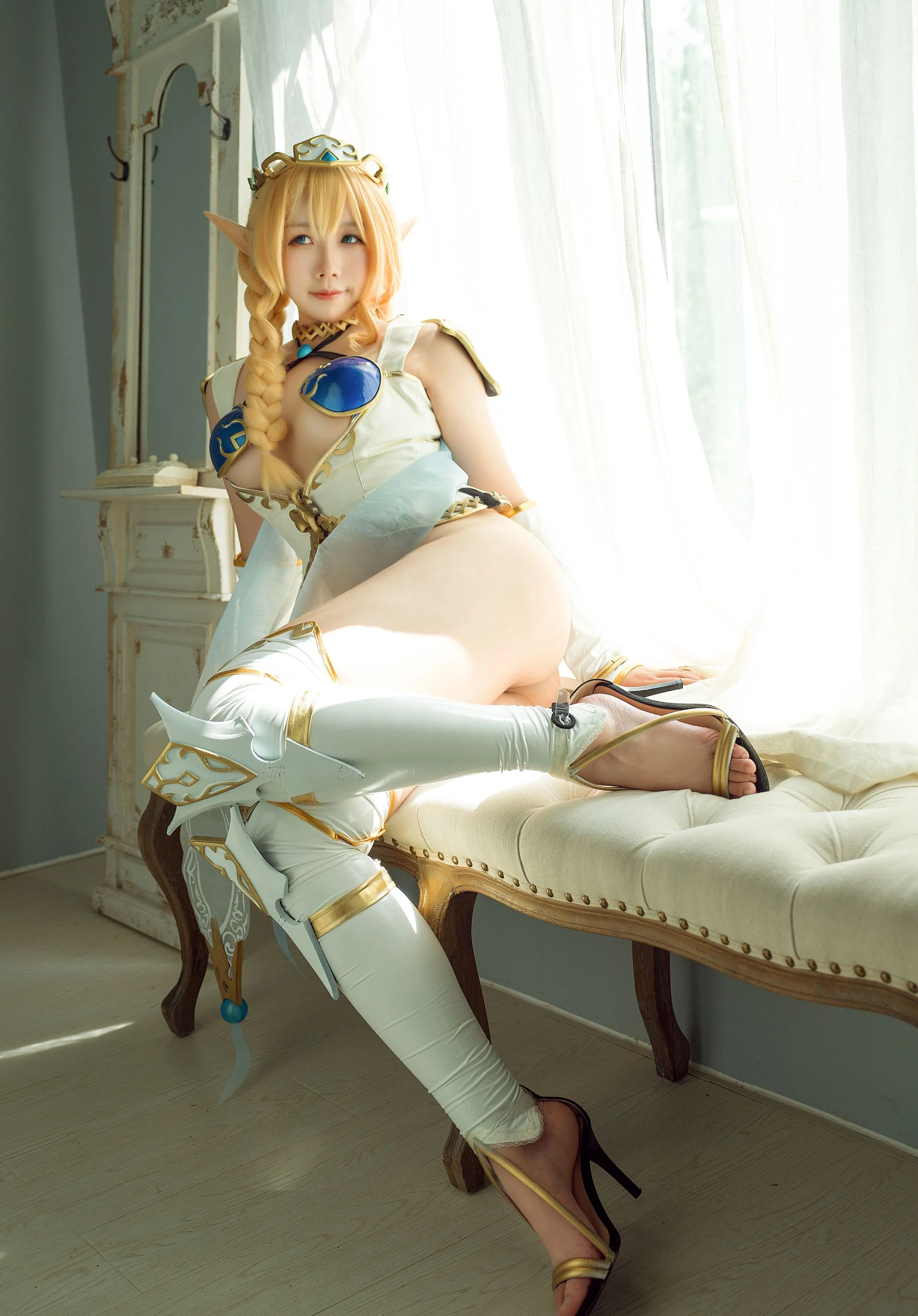 Đọc truyện hentai Tuyển tập Albums siêu phẩm Cosplay - Chap 911 - [Mahua Sauce] Elf Village Lincia
