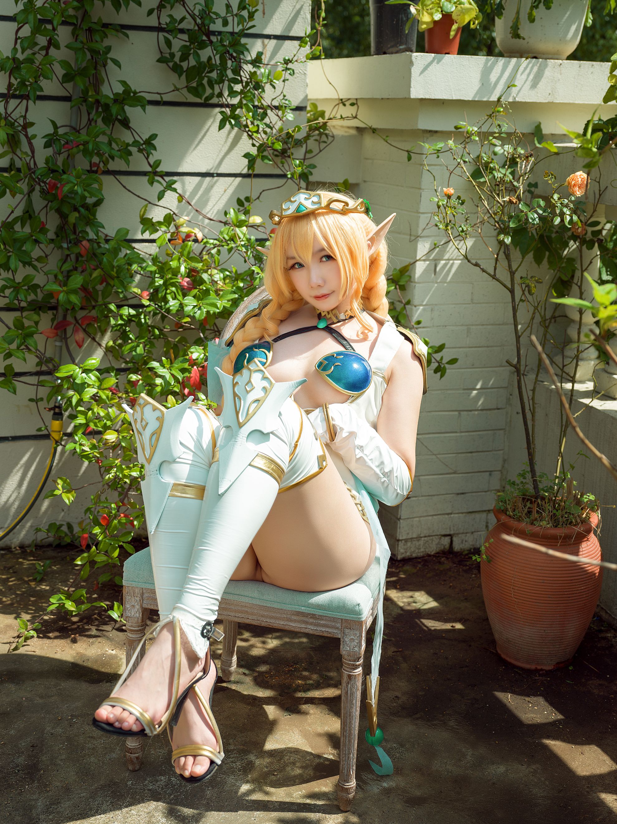 Đọc truyện hentai Tuyển tập Albums siêu phẩm Cosplay - Chap 911 - [Mahua Sauce] Elf Village Lincia