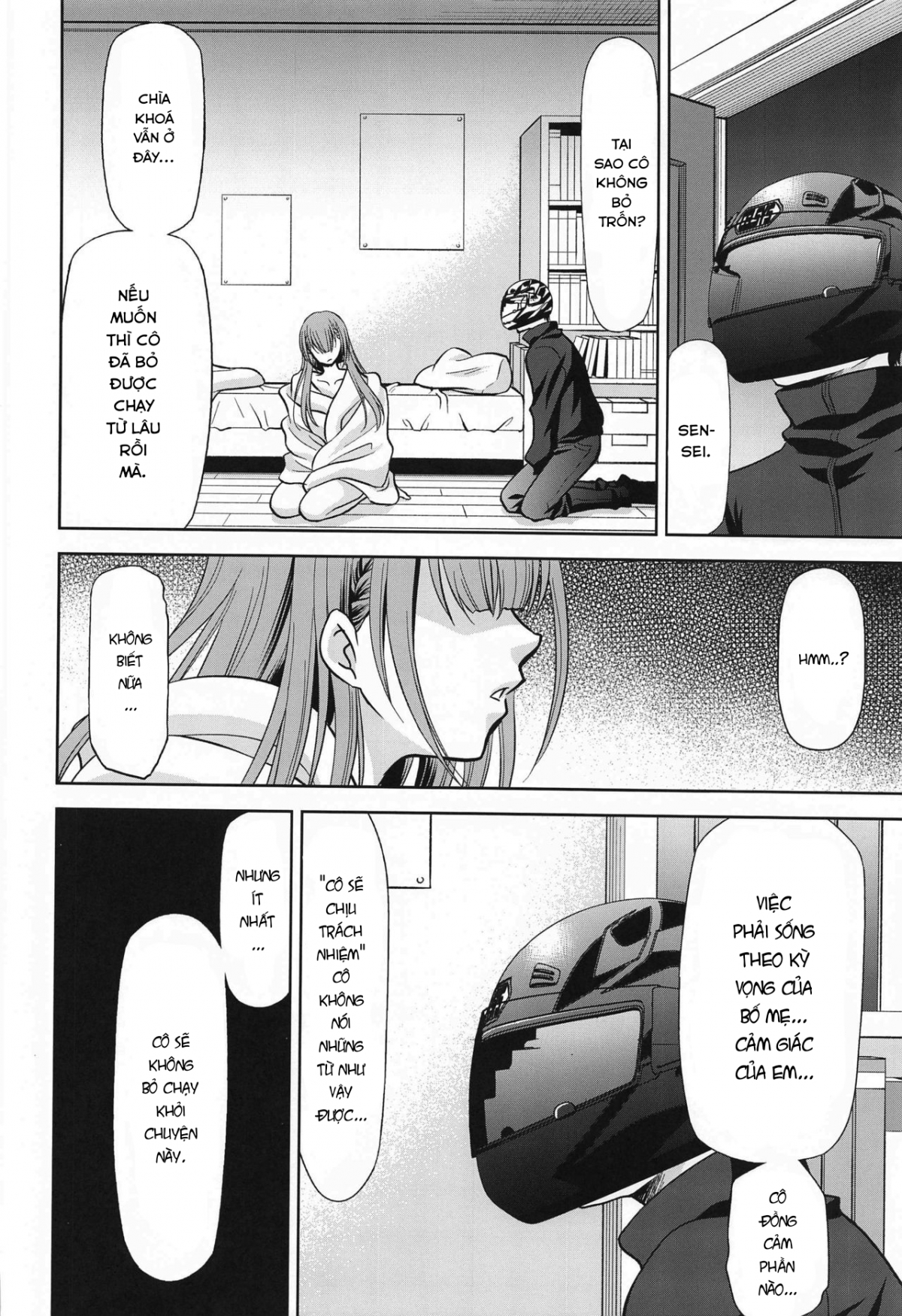 Đọc truyện hentai Tôi có quan hệ tình dục với cô giáo Mafuyu - Oneshot