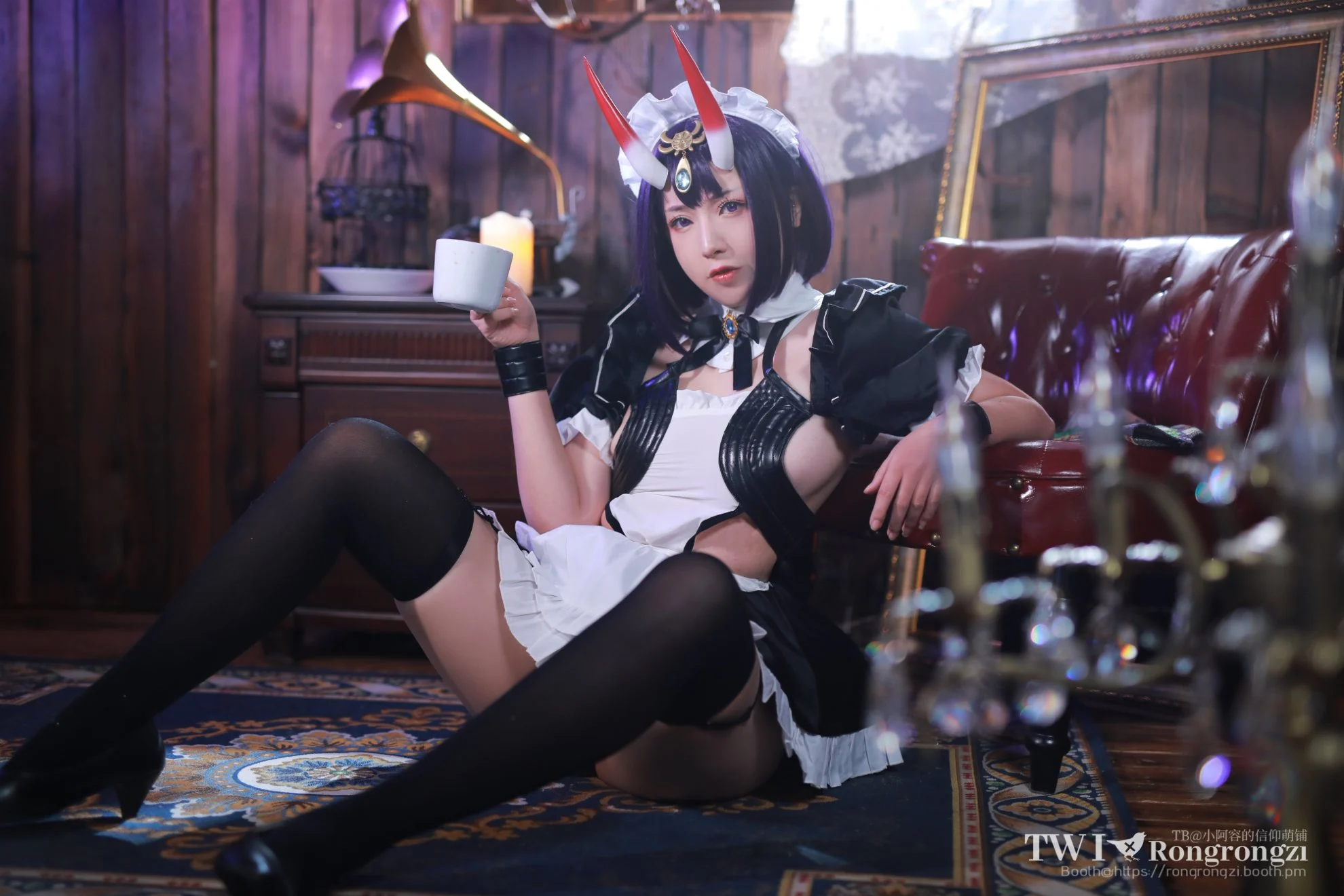 Đọc truyện hentai Tuyển tập Albums siêu phẩm Cosplay - Chap 897 - [Xiao Rongzi Gugugu] Shuten Doushi Maid (Fate Grand Order)
