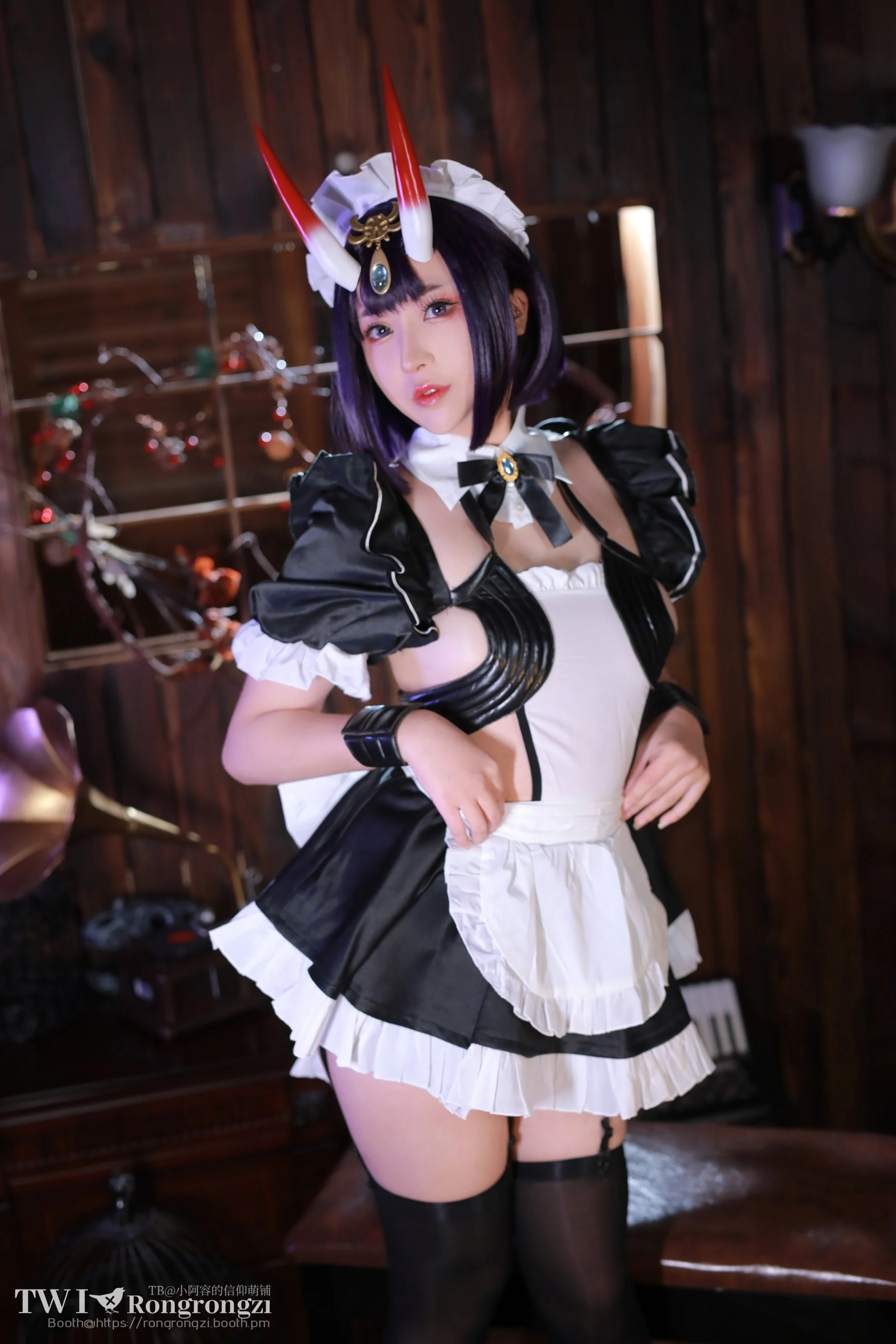 Đọc truyện hentai Tuyển tập Albums siêu phẩm Cosplay - Chap 897 - [Xiao Rongzi Gugugu] Shuten Doushi Maid (Fate Grand Order)