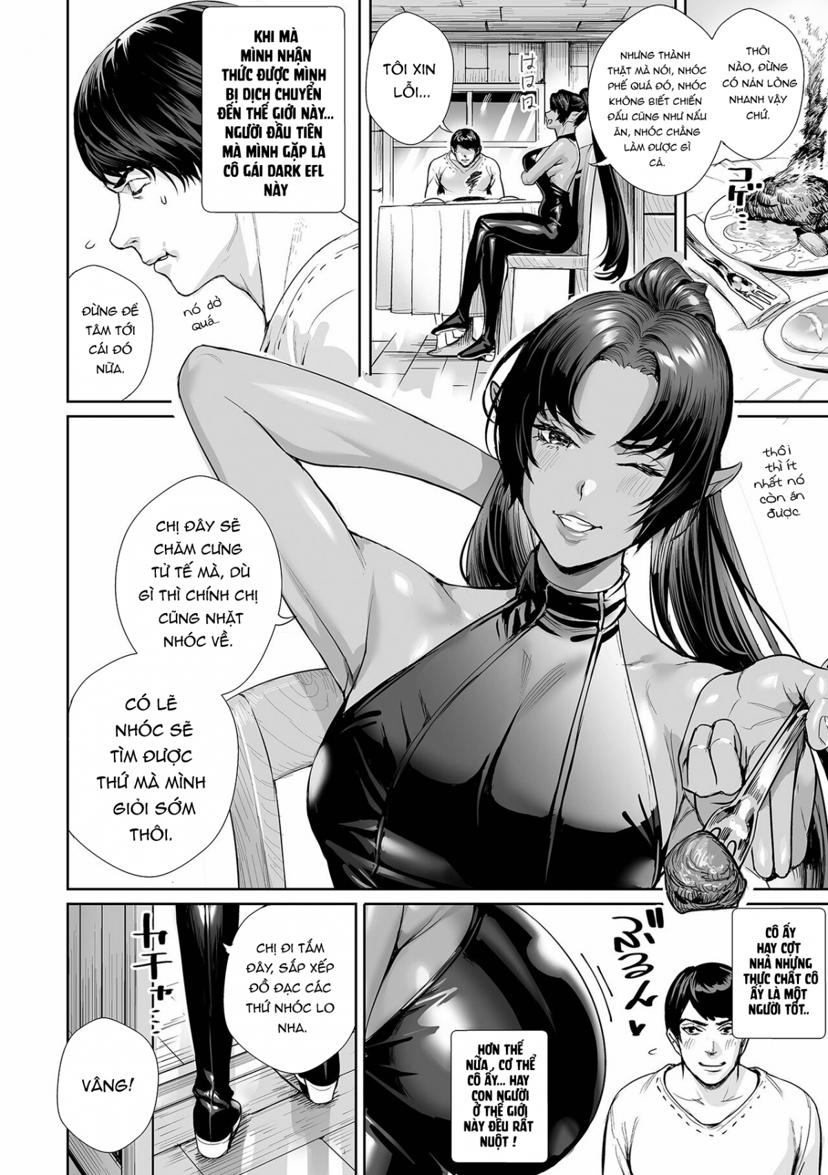 Đọc truyện hentai Tôi được nhận nuôi bởi một chị gái dark elf - Bantumlum