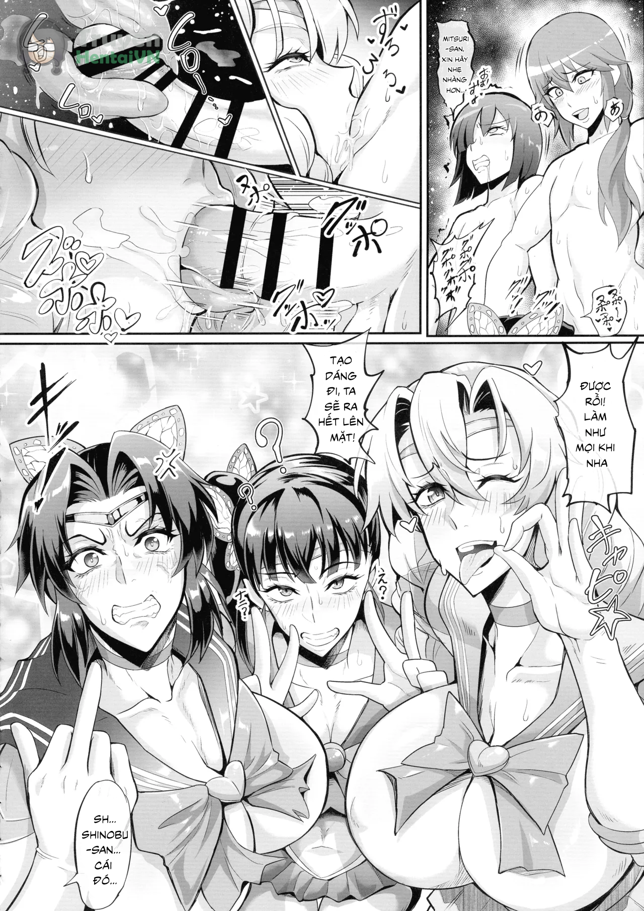 Đọc truyện hentai Gokurakuchow Go no Kata (Kimetsu no Yaiba) - Oneshot