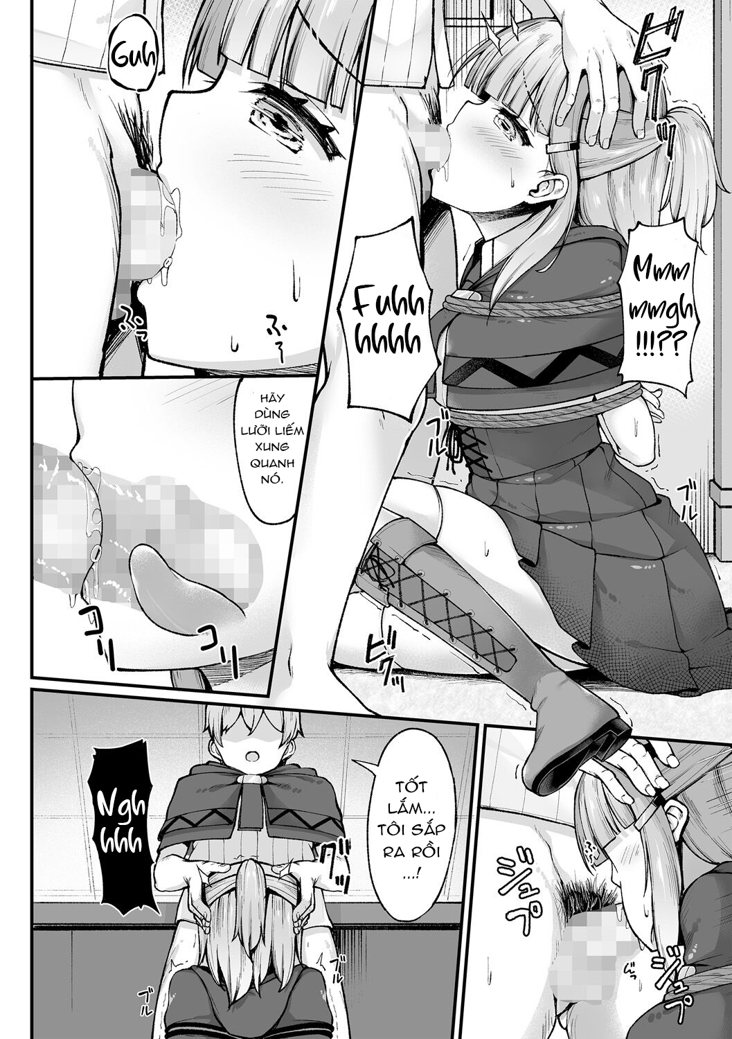 Đọc truyện hentai Cuộc sống trói buộc tại trường phép thuật! - Oneshot