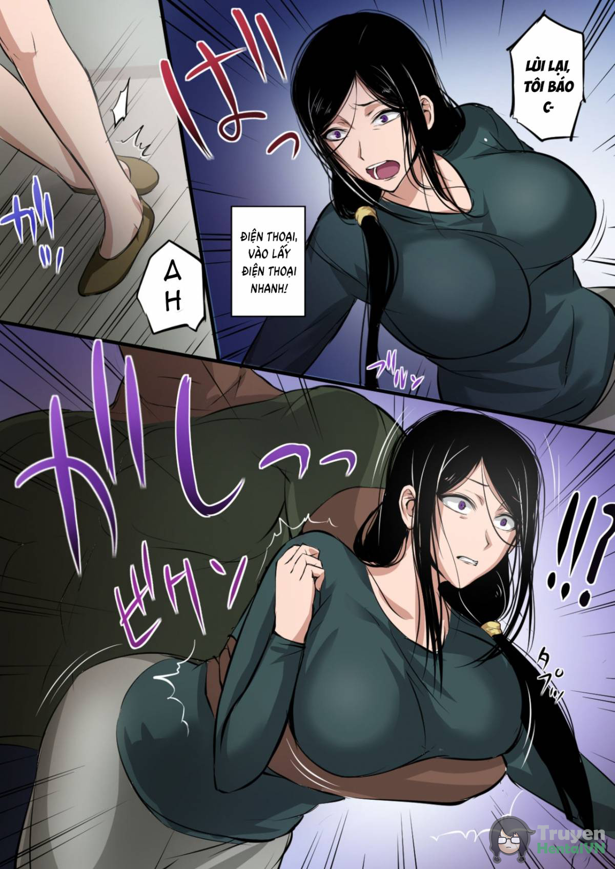 Đọc truyện hentai Cô vợ cô đơn và con cặc khổng lồ - Oneshot