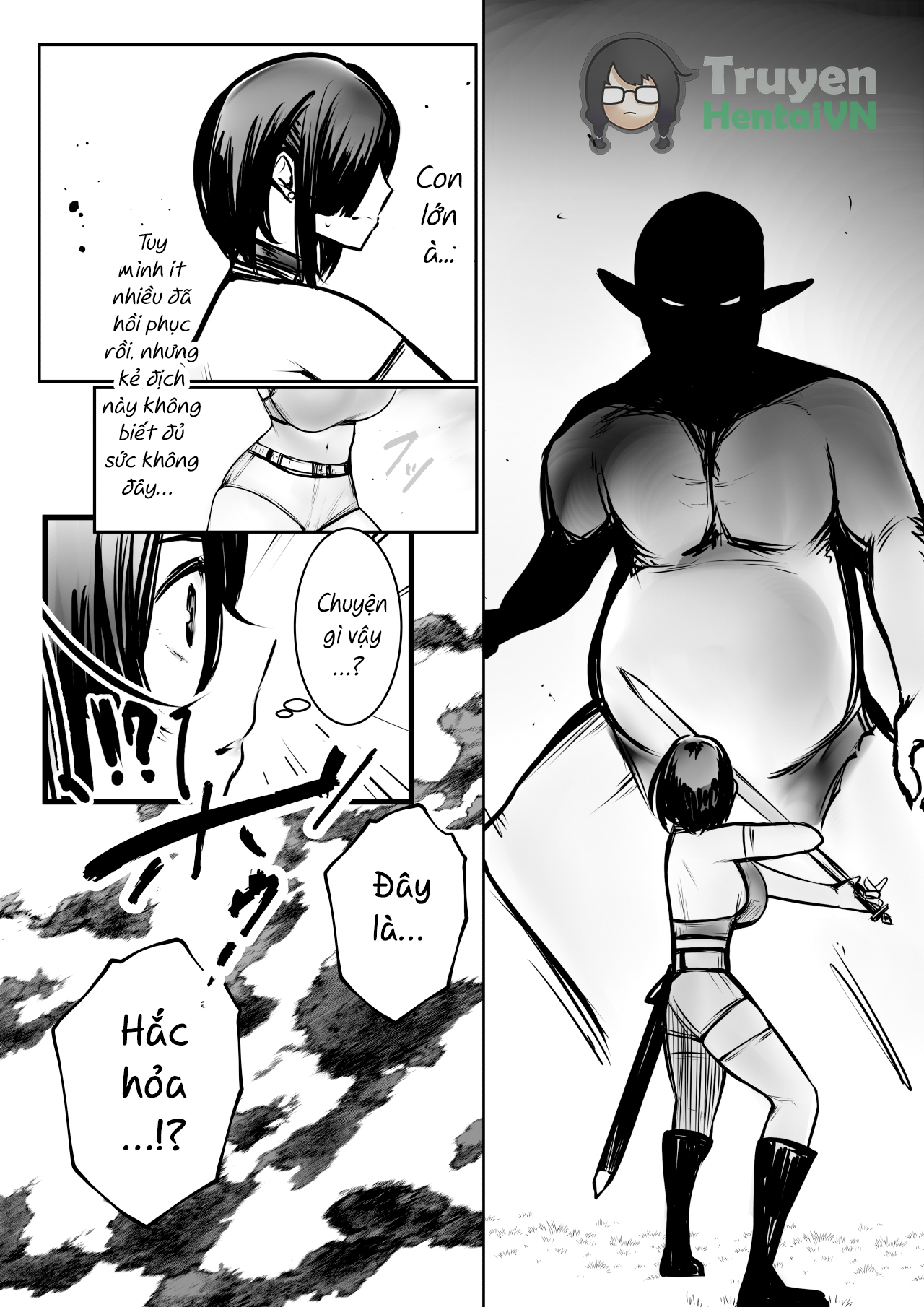 Đọc truyện hentai Onna Kishi Rize wa Koyoi mo Maotoko ni Dakareru 3 - Oneshot