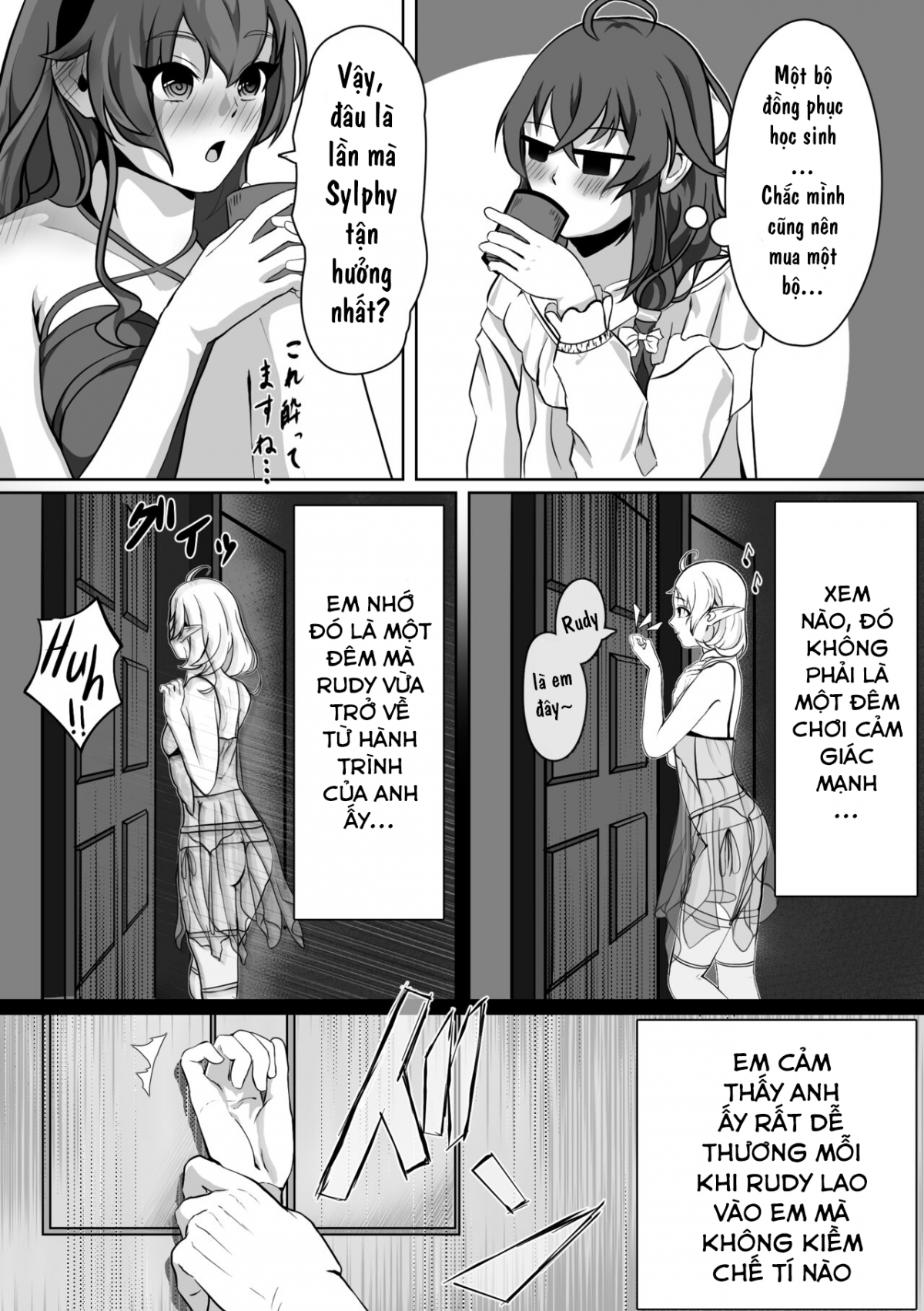 Đọc truyện hentai Trong dinh thự nhà Greyrat - OneShot