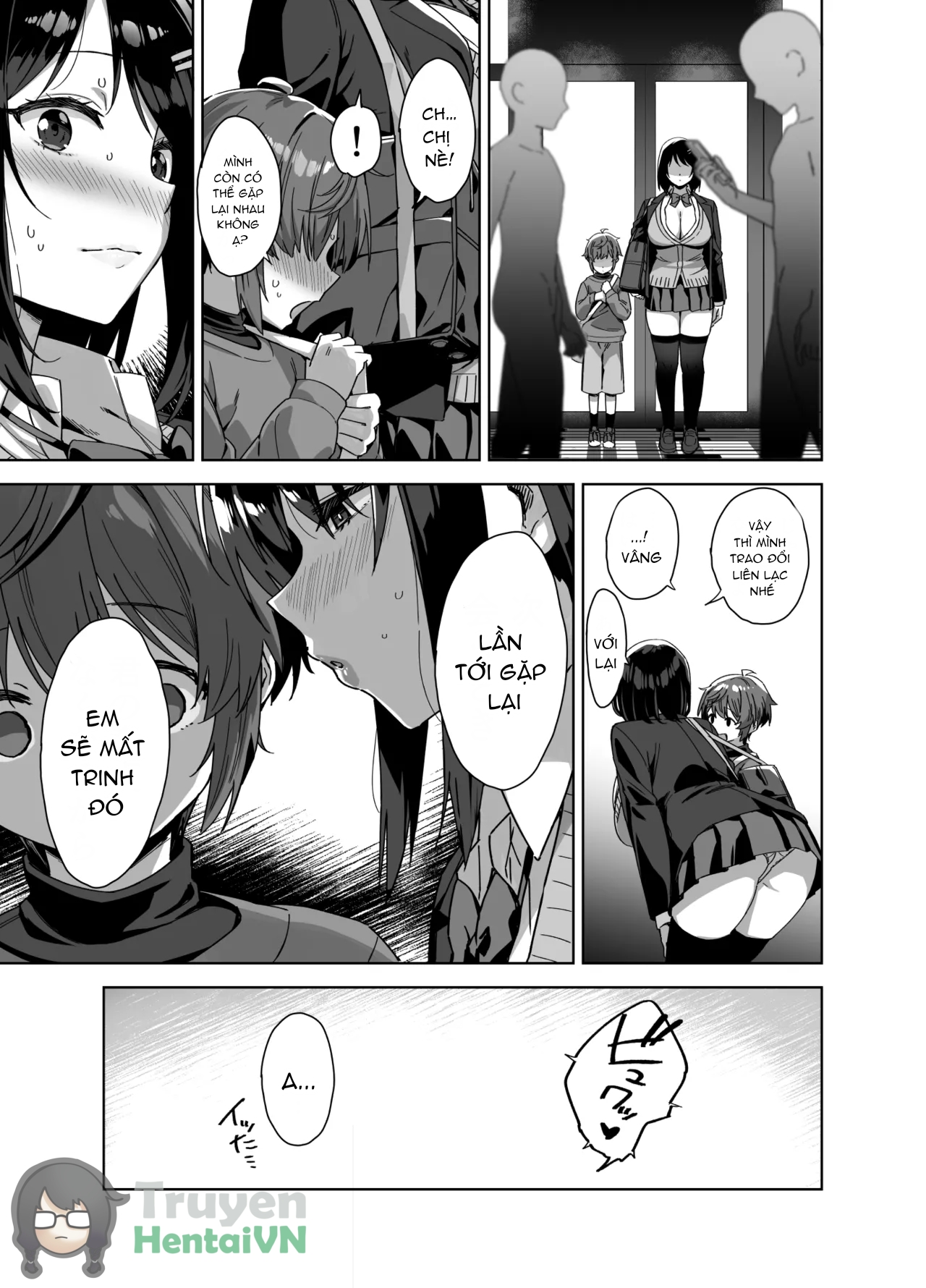 Đọc truyện hentai Boku Nerai no Ecchi na Dekkai Onee-san - Oneshot
