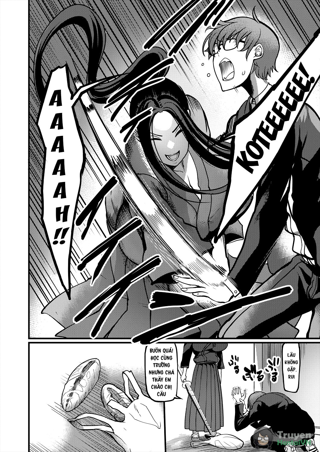 Đọc truyện hentai Pashirare Kendoubu ~Onee-san no Shigoki~ - Oneshot